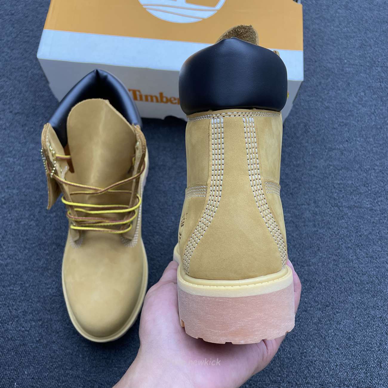 Timberland 6 Premium Waterproof Boot Wheat Tb010061 713 (10) - www.newkick.vip