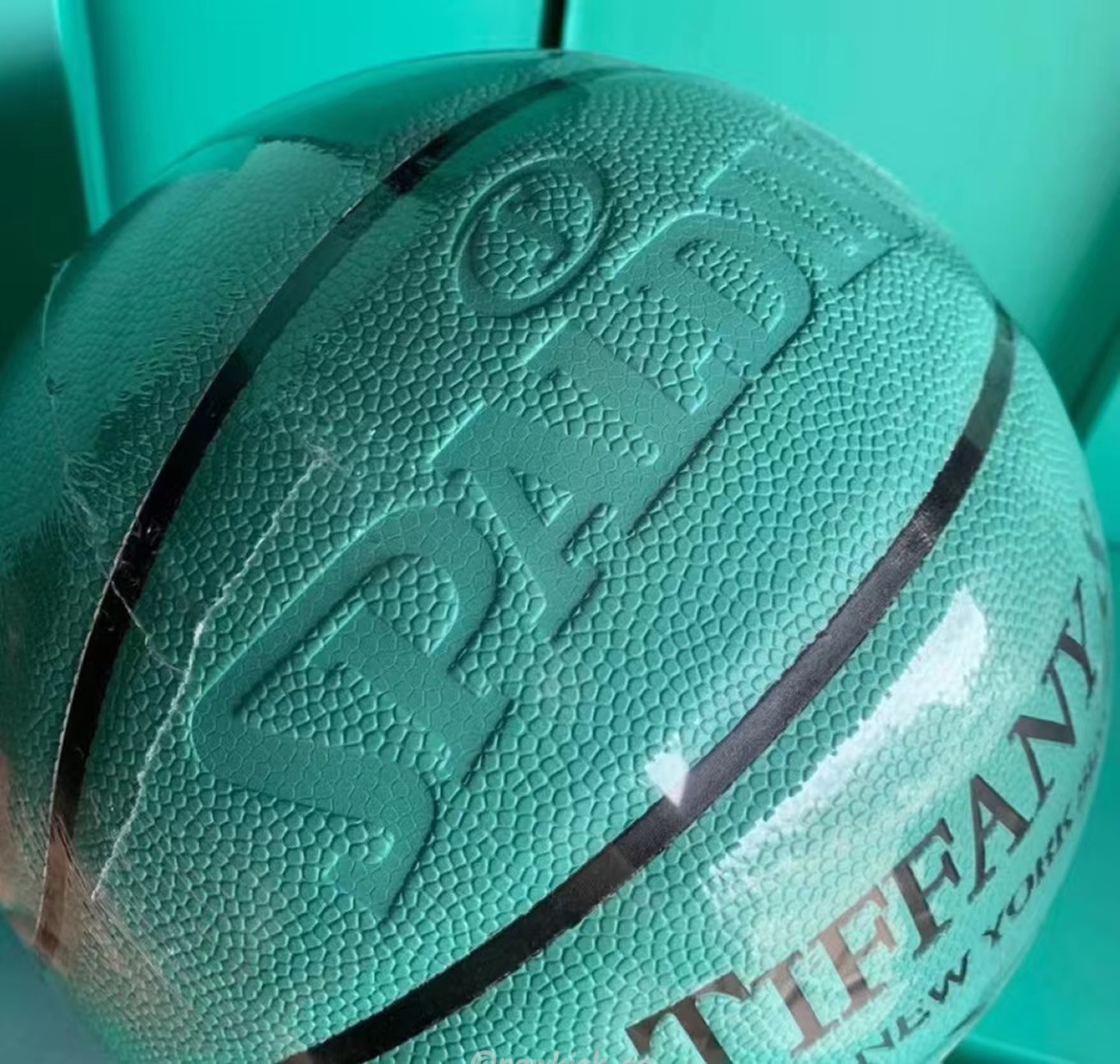 Tiffany X Cat Street X Spalding Basketball Tiffany Blue (8) - www.newkick.vip