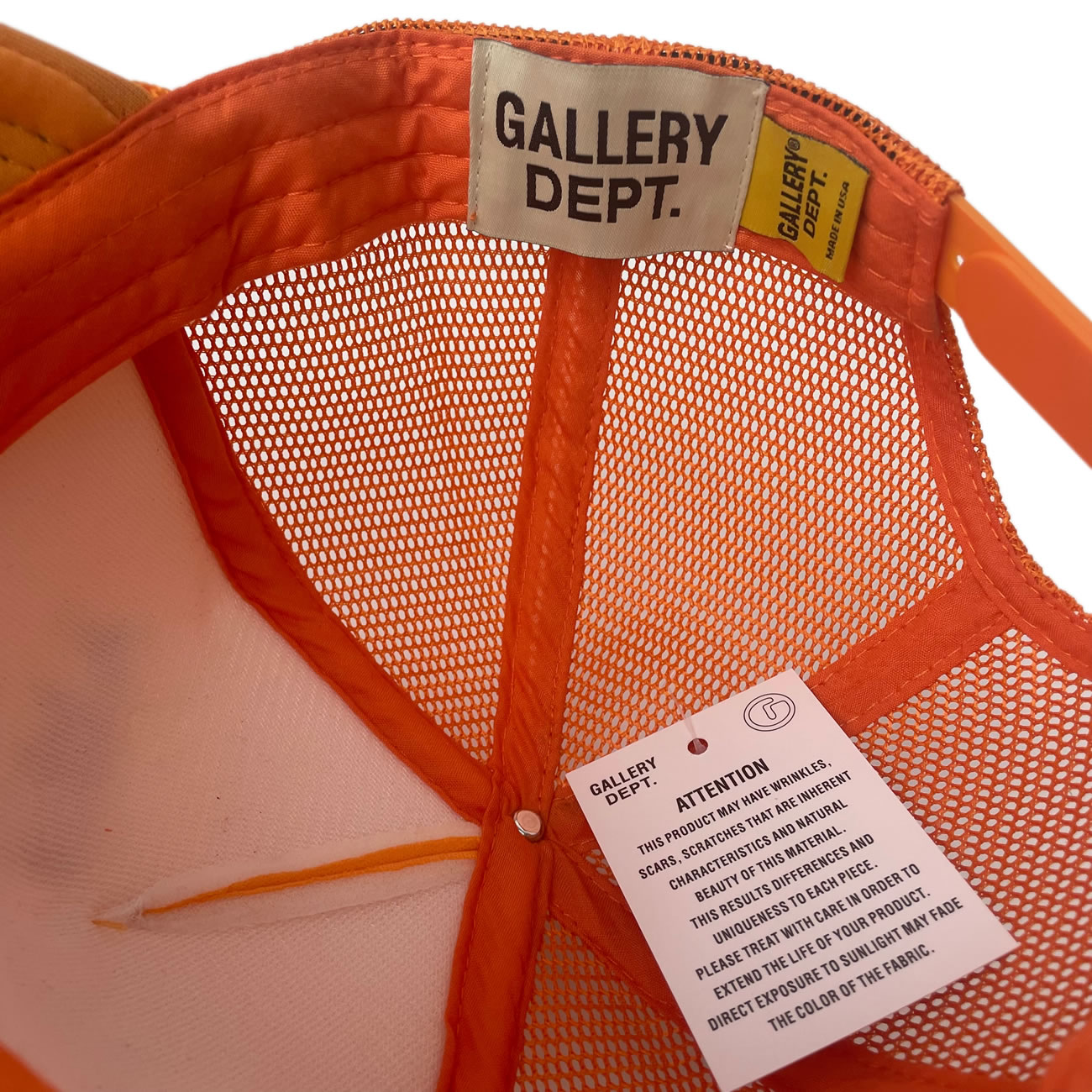 Gallery Dept Logo Trucker Hat(1) - www.newkick.vip