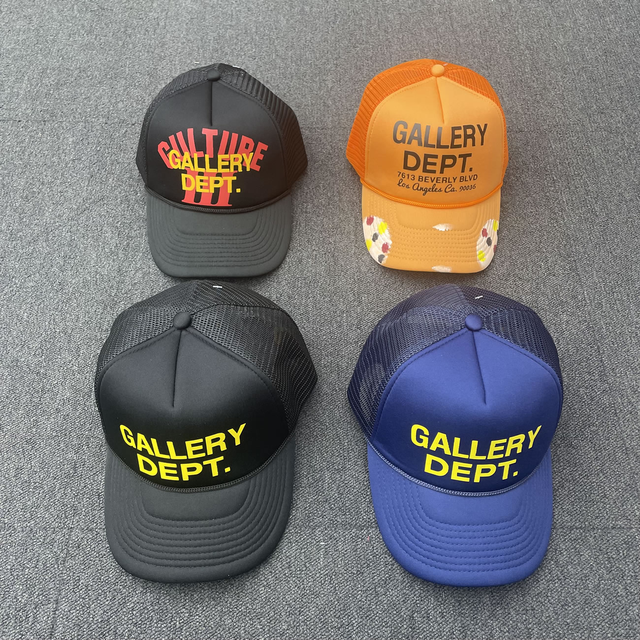 Gallery Dept Logo Trucker Hat(18) - www.newkick.vip