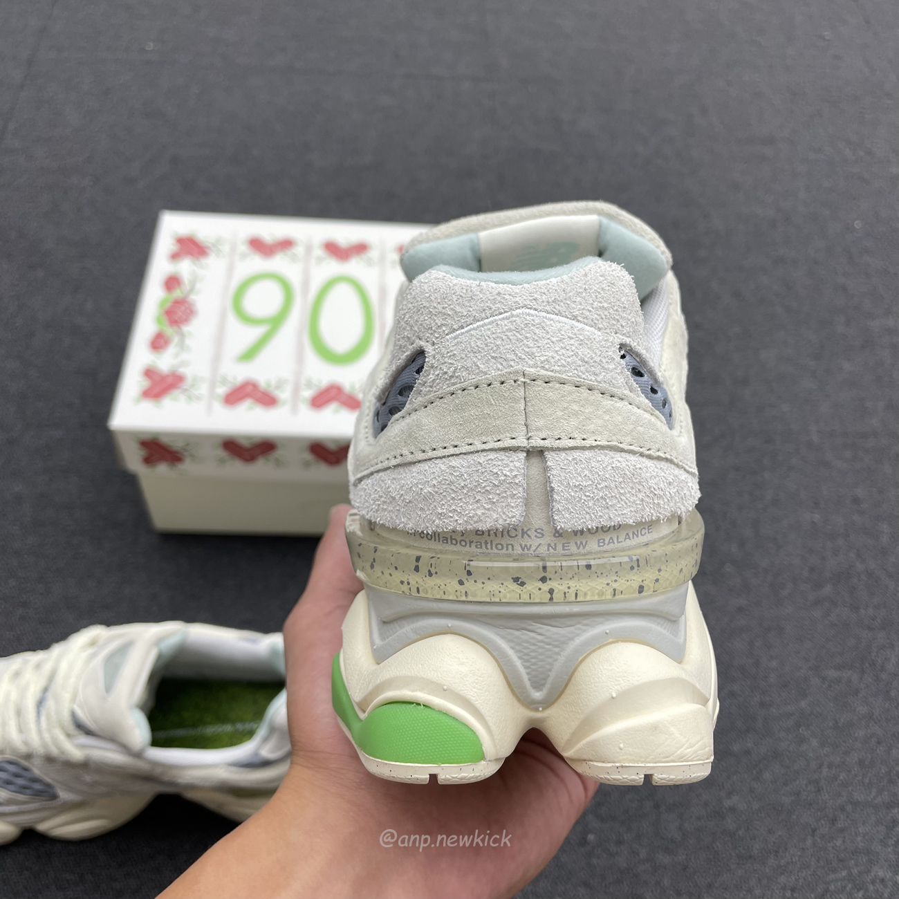 New Balance 9060 Bricks Wood U9060bw1 (10) - www.newkick.vip