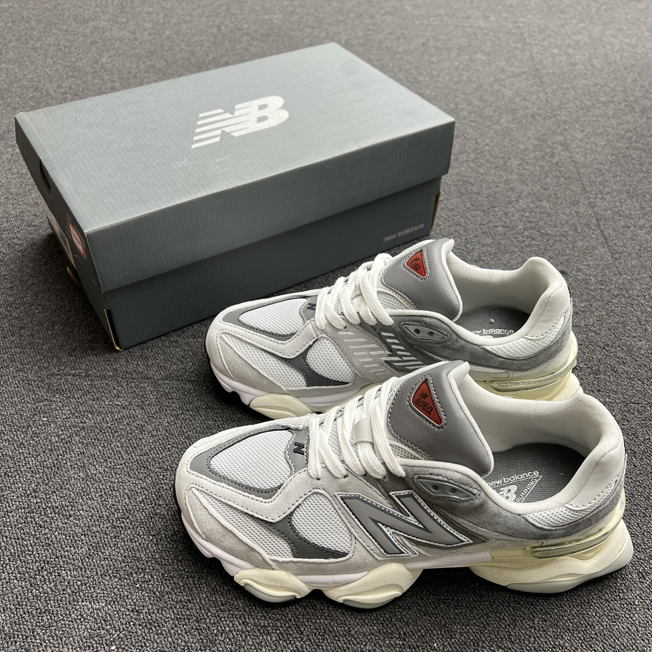 New Balance 9060 Rain Cloud Grey U9060gry (2) - www.newkick.vip