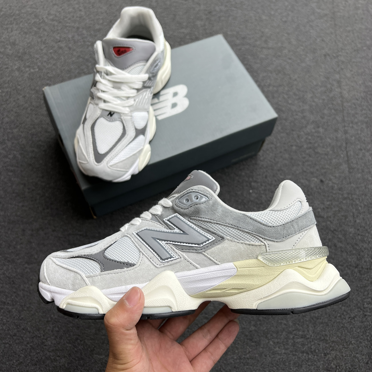 New Balance 9060 Rain Cloud Grey U9060gry (4) - www.newkick.vip