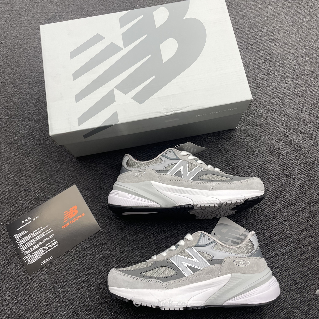 New Balance 990v6 Miusa Grey W990gl6 (12) - www.newkick.vip