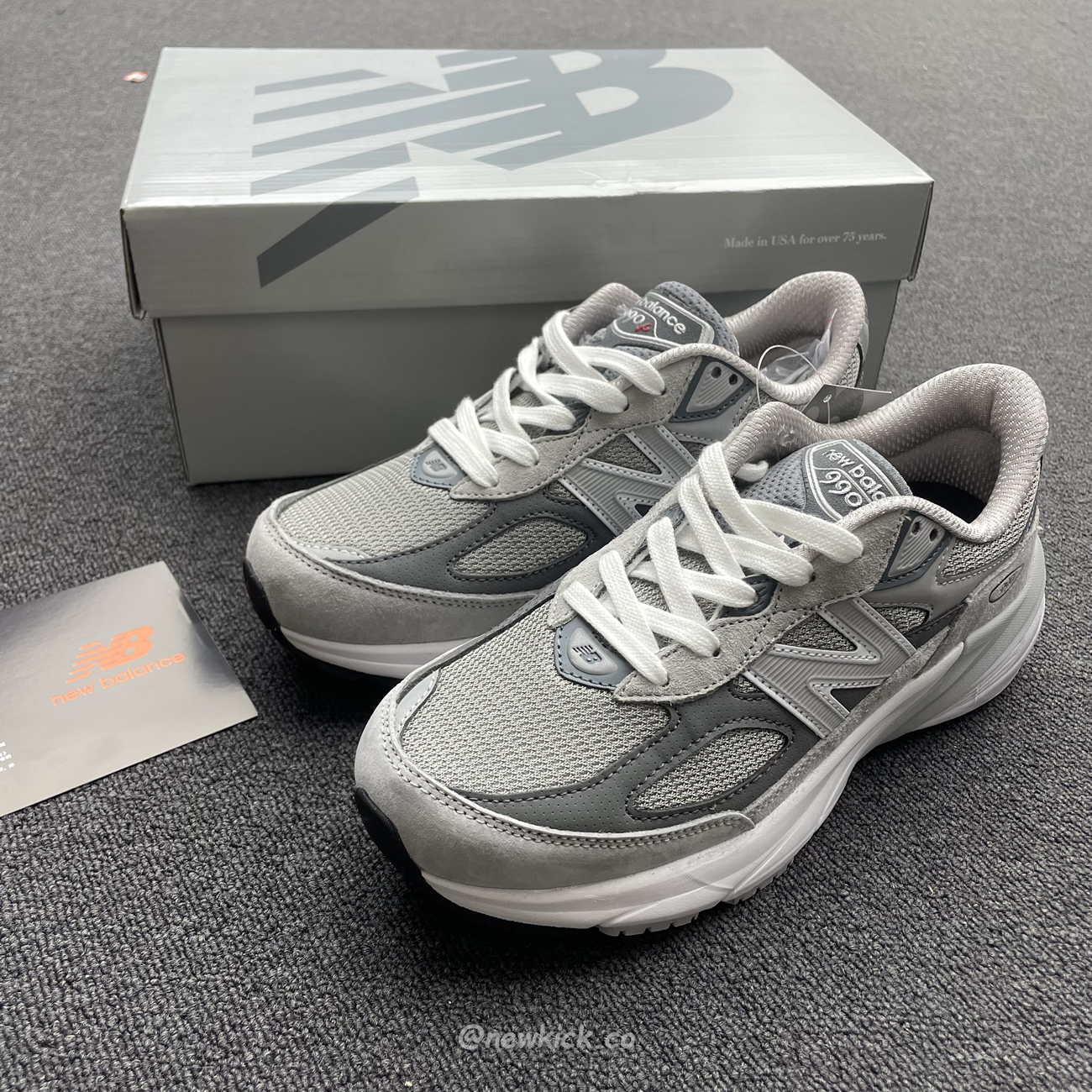 New Balance 990v6 Miusa Grey W990gl6 (7) - www.newkick.vip