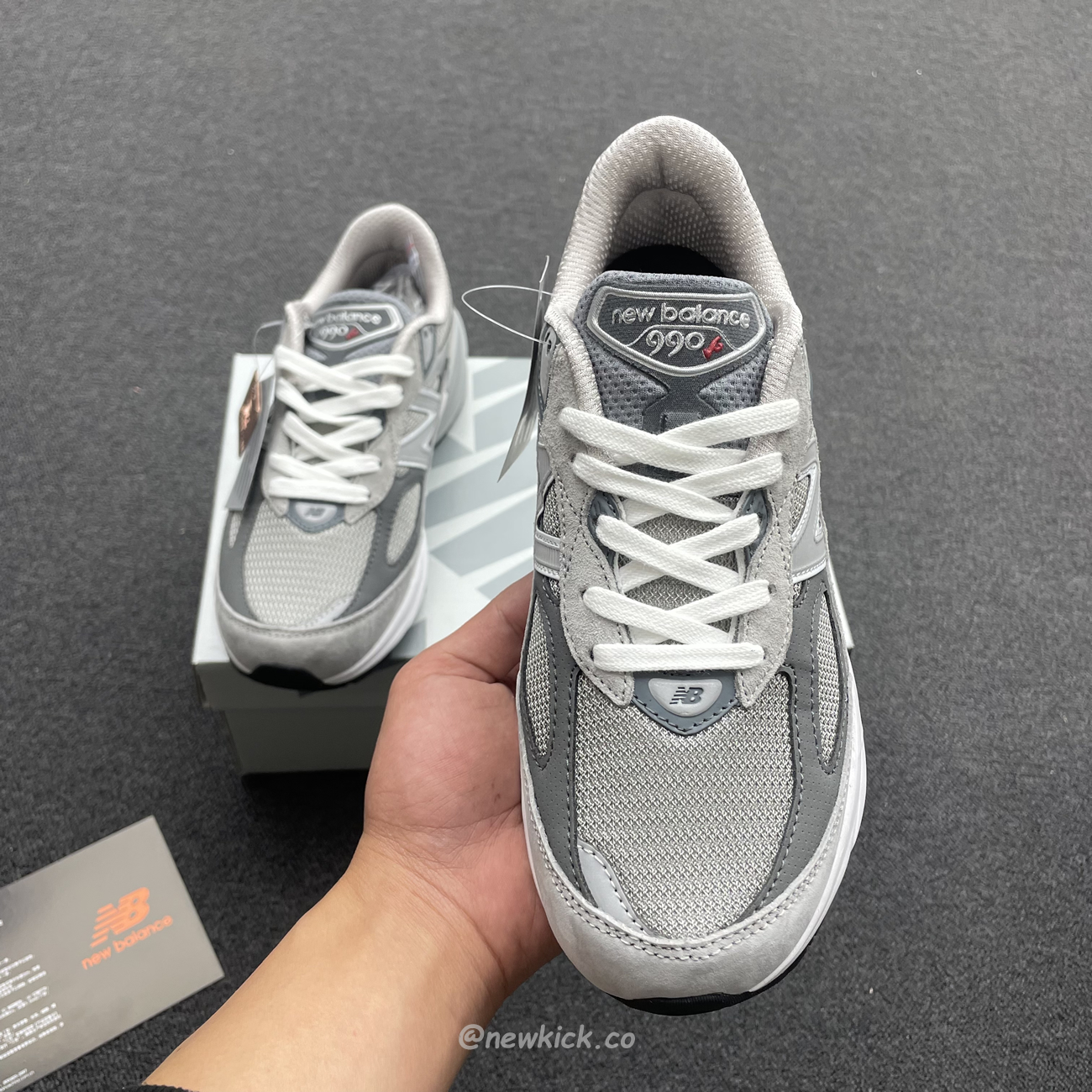 New Balance 990v6 Miusa Grey W990gl6 (9) - www.newkick.vip