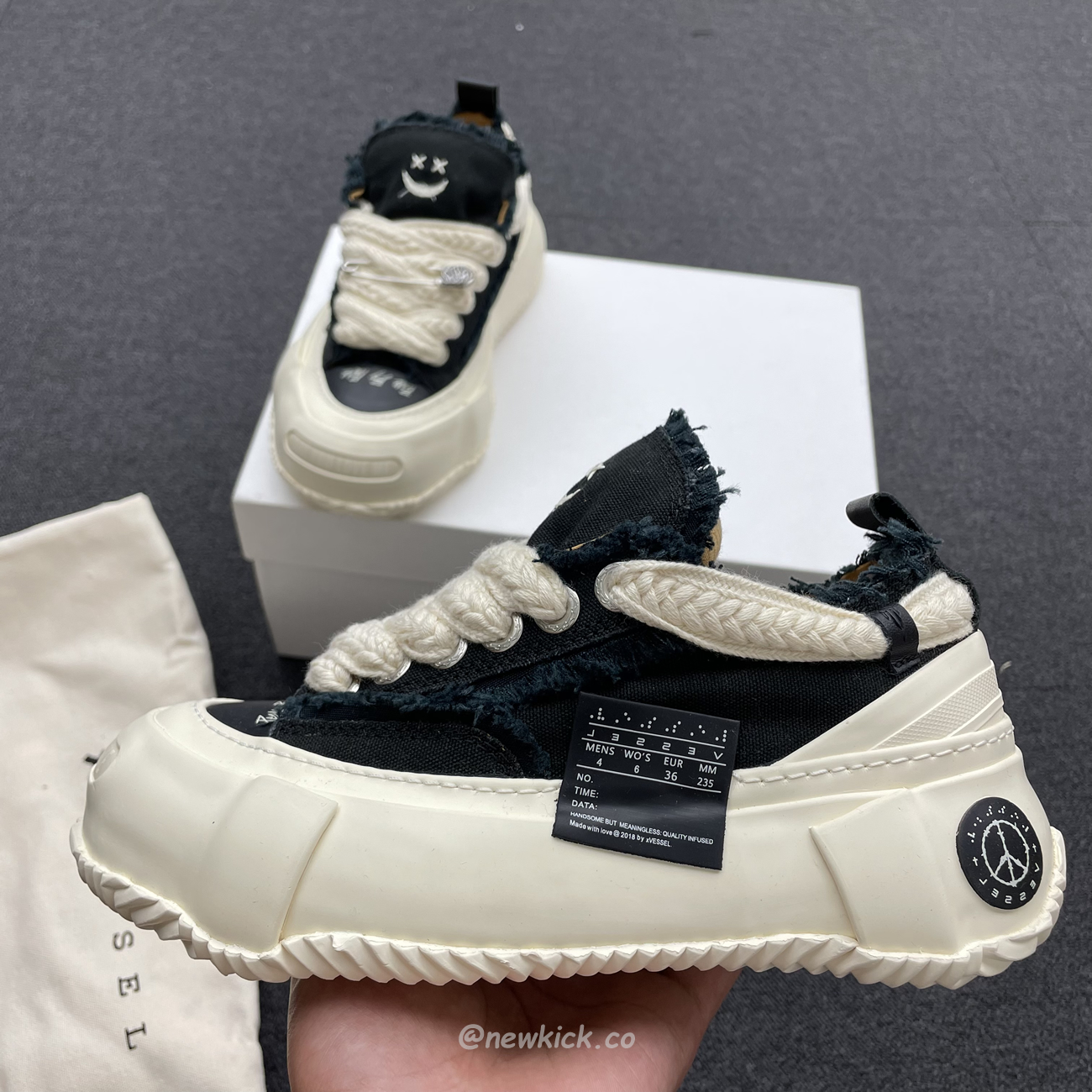 Xvessel G.o.p. 2.0 Marshmallow Lows Black (13) - www.newkick.vip