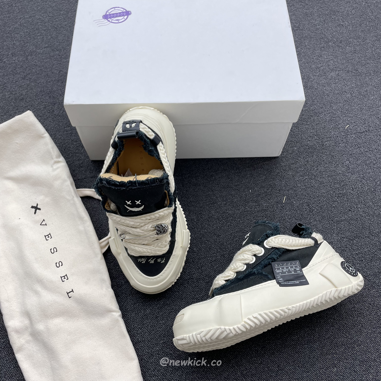 Xvessel G.o.p. 2.0 Marshmallow Lows Black (15) - www.newkick.vip