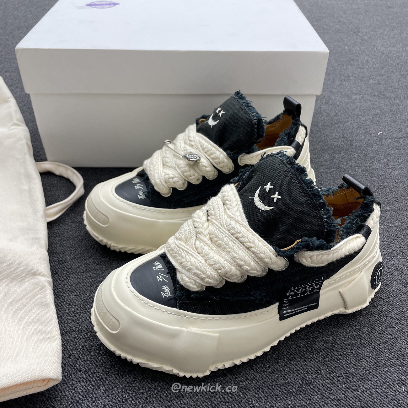 Xvessel G.o.p. 2.0 Marshmallow Lows Black (16) - www.newkick.vip