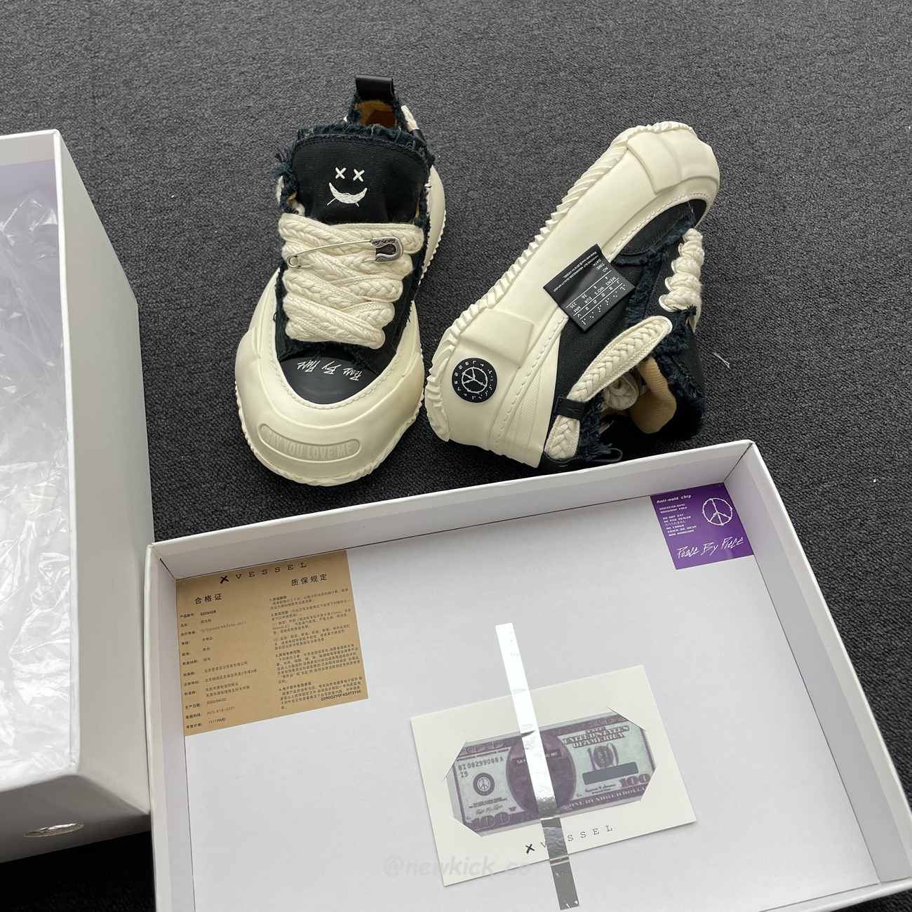 Xvessel G.o.p. 2.0 Marshmallow Lows Black (7) - www.newkick.vip