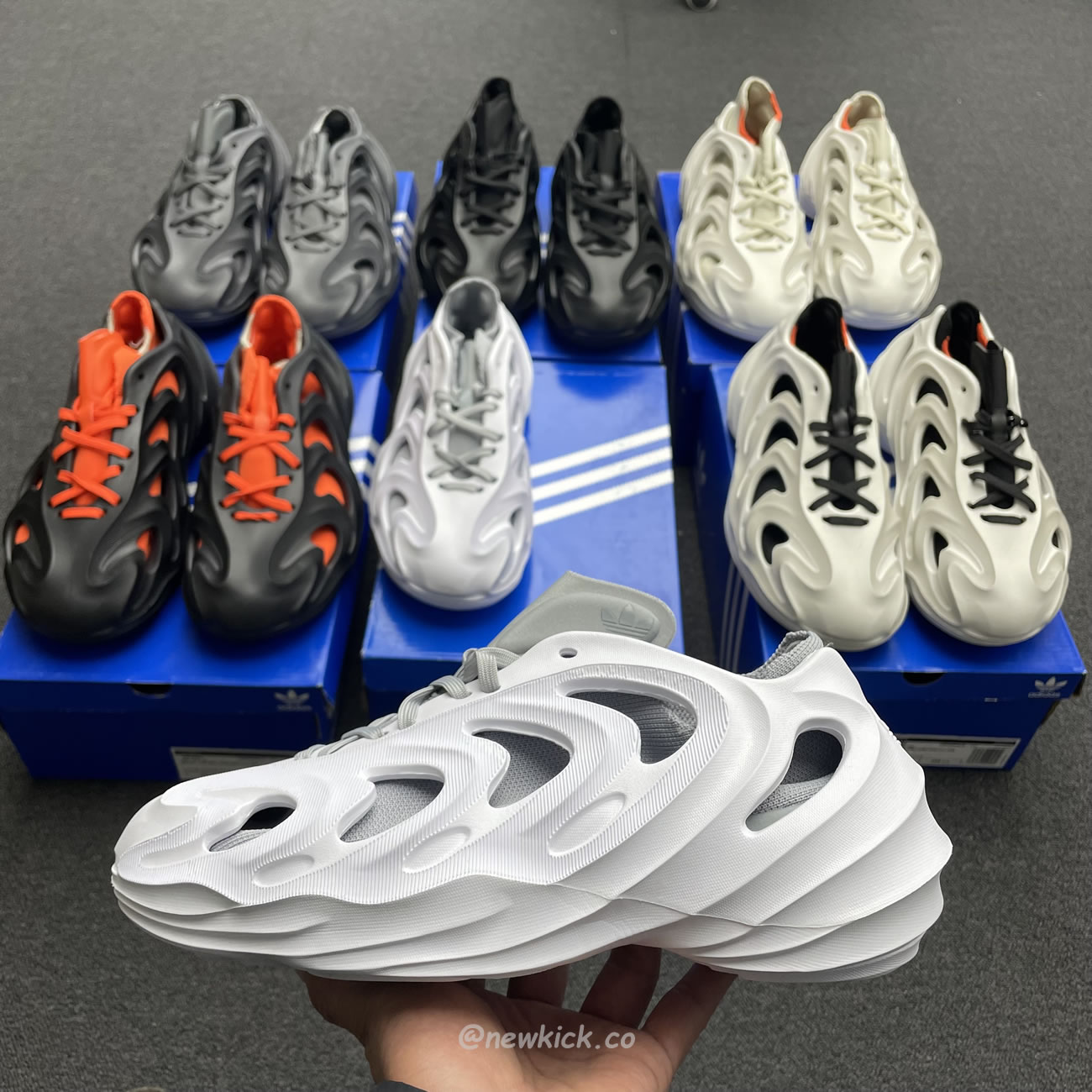 Adidas Adifom Q Wonder White Core Black Orange Grey (11) - www.newkick.vip