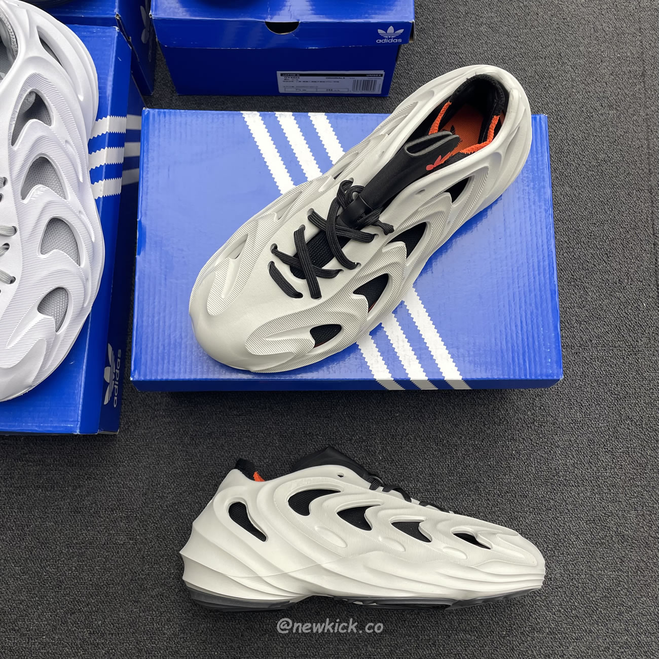 Adidas Adifom Q Wonder White Core Black Orange Grey (12) - www.newkick.vip