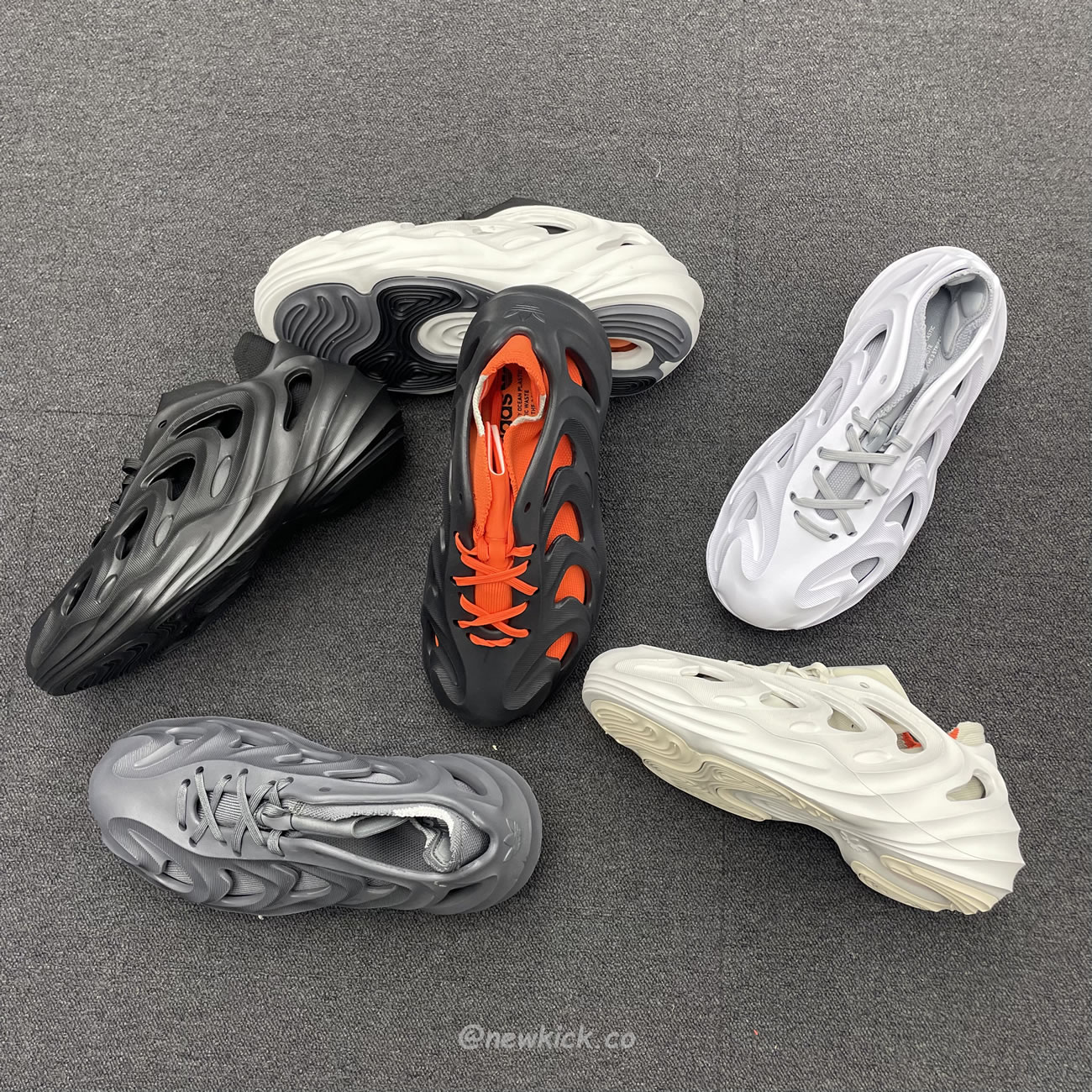 Adidas Adifom Q Wonder White Core Black Orange Grey (3) - www.newkick.vip