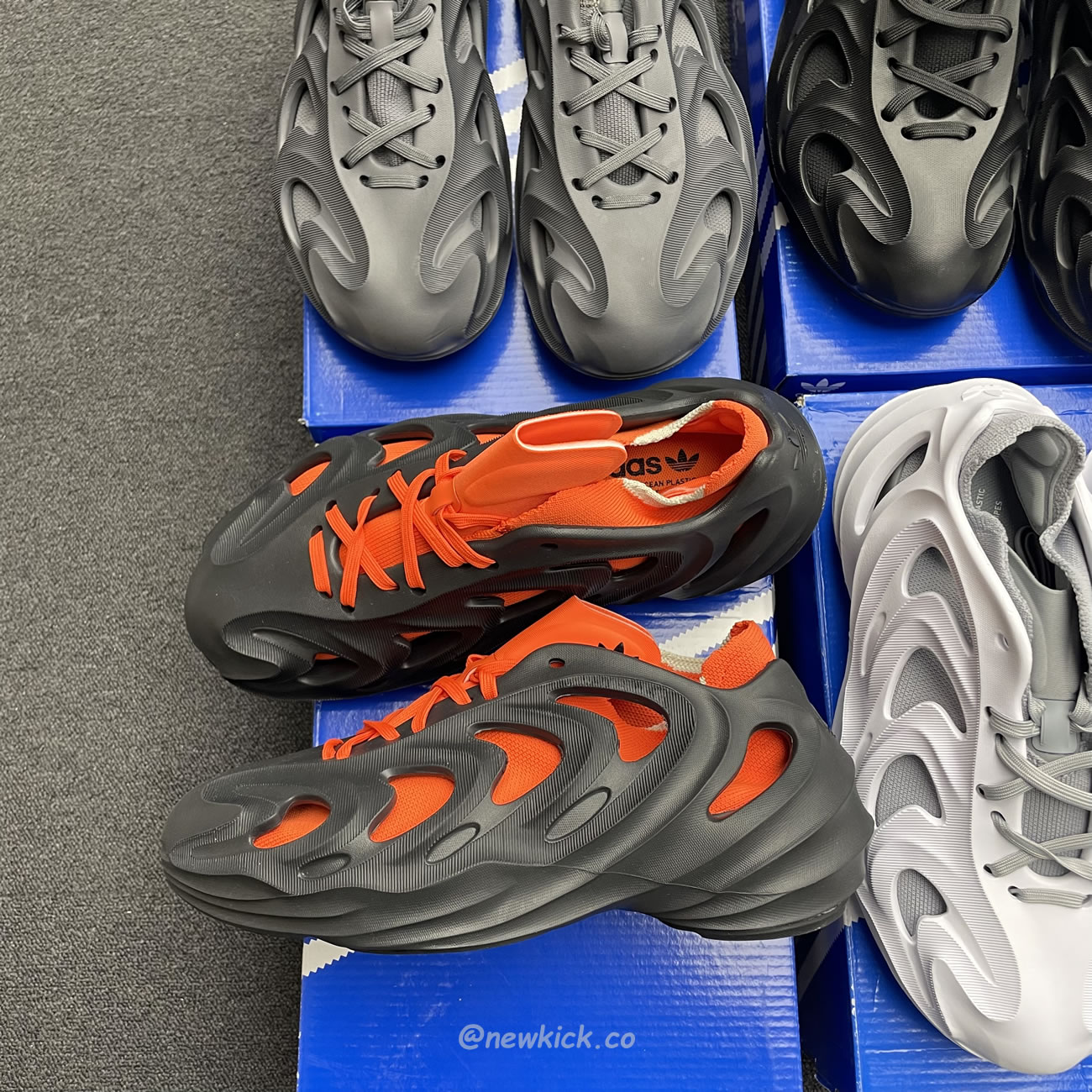 Adidas Adifom Q Wonder White Core Black Orange Grey (5) - www.newkick.vip