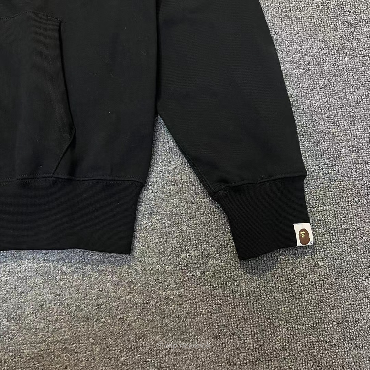 Bape Shark Full Zip Hoodie Black Ss22 (5) - www.newkick.vip