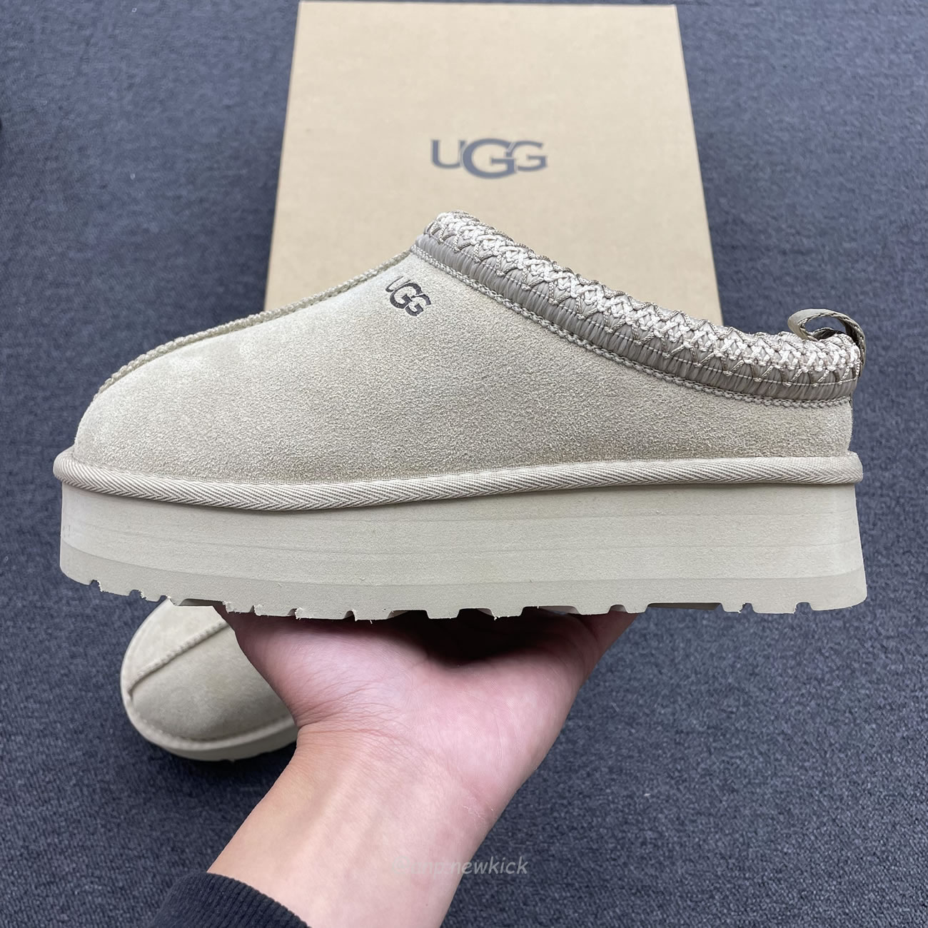 Ugg Tazz Slipper Mustard Seed Womens 1122553 (4) - www.newkick.vip