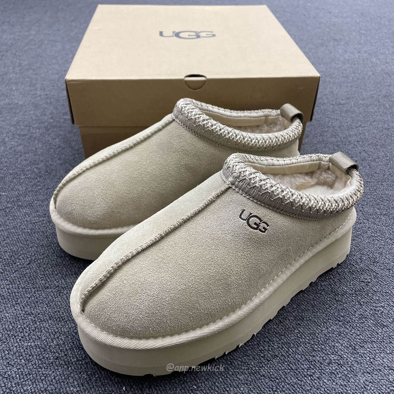Ugg Tazz Slipper Mustard Seed Womens 1122553 (8) - www.newkick.vip