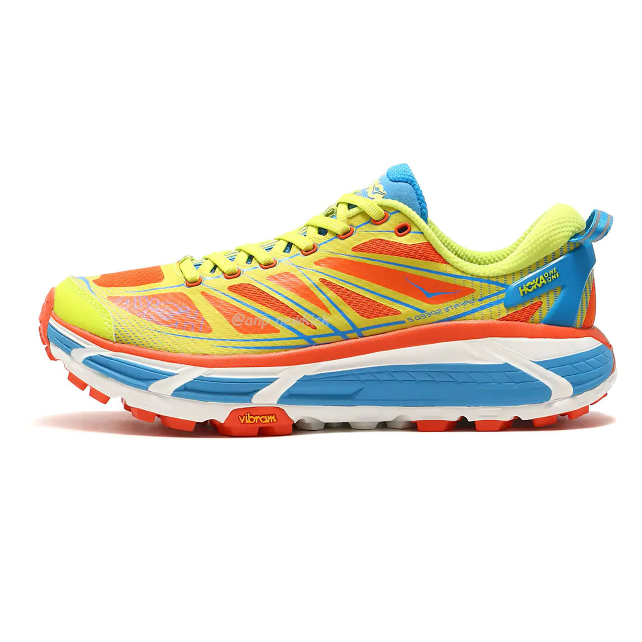 Hoka One One Mafate Speed 2 Black Castlerock 1126851 Bcstl (11) - www.newkick.vip