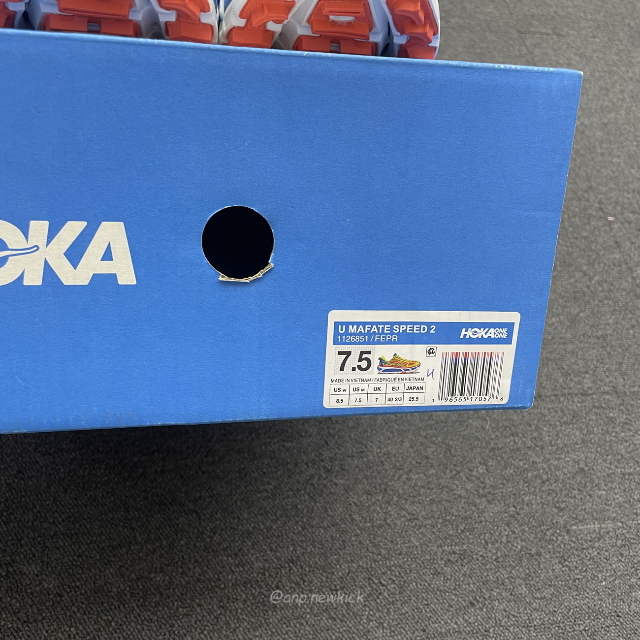 Hoka One One Mafate Speed 2 Black Castlerock 1126851 Bcstl (17) - www.newkick.vip