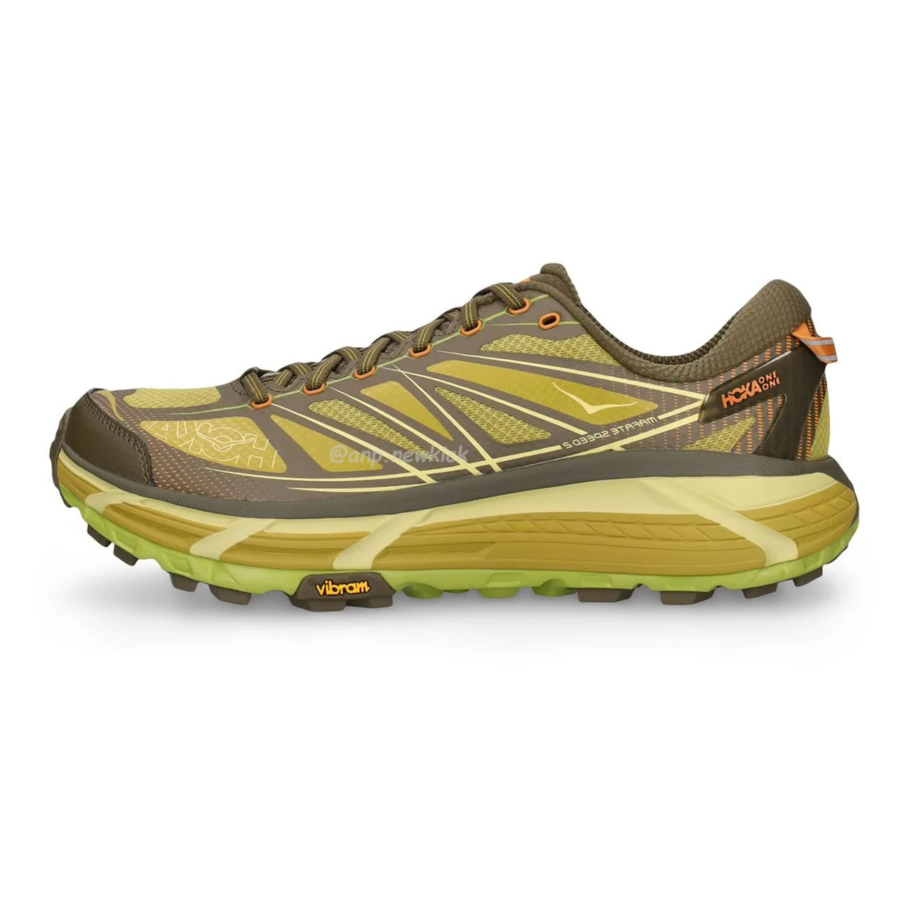 Hoka One One Mafate Speed 2 Black Castlerock 1126851 Bcstl (24) - www.newkick.vip