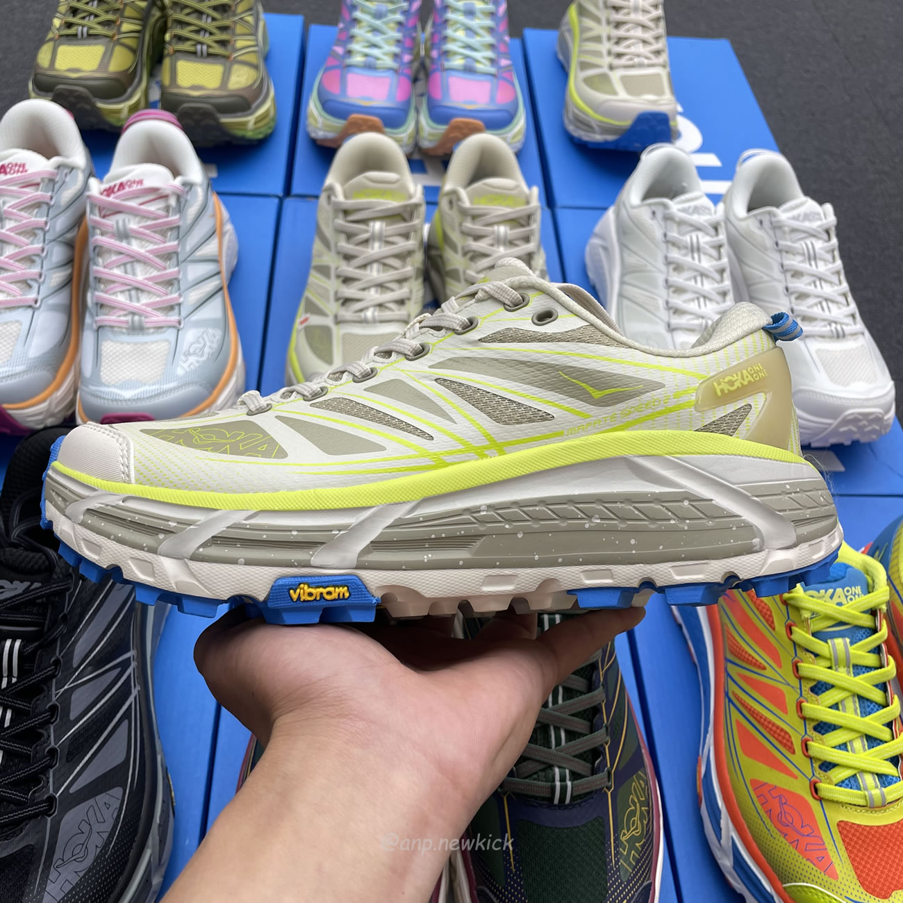 Hoka One One Mafate Speed 2 Black Castlerock 1126851 Bcstl (25) - www.newkick.vip