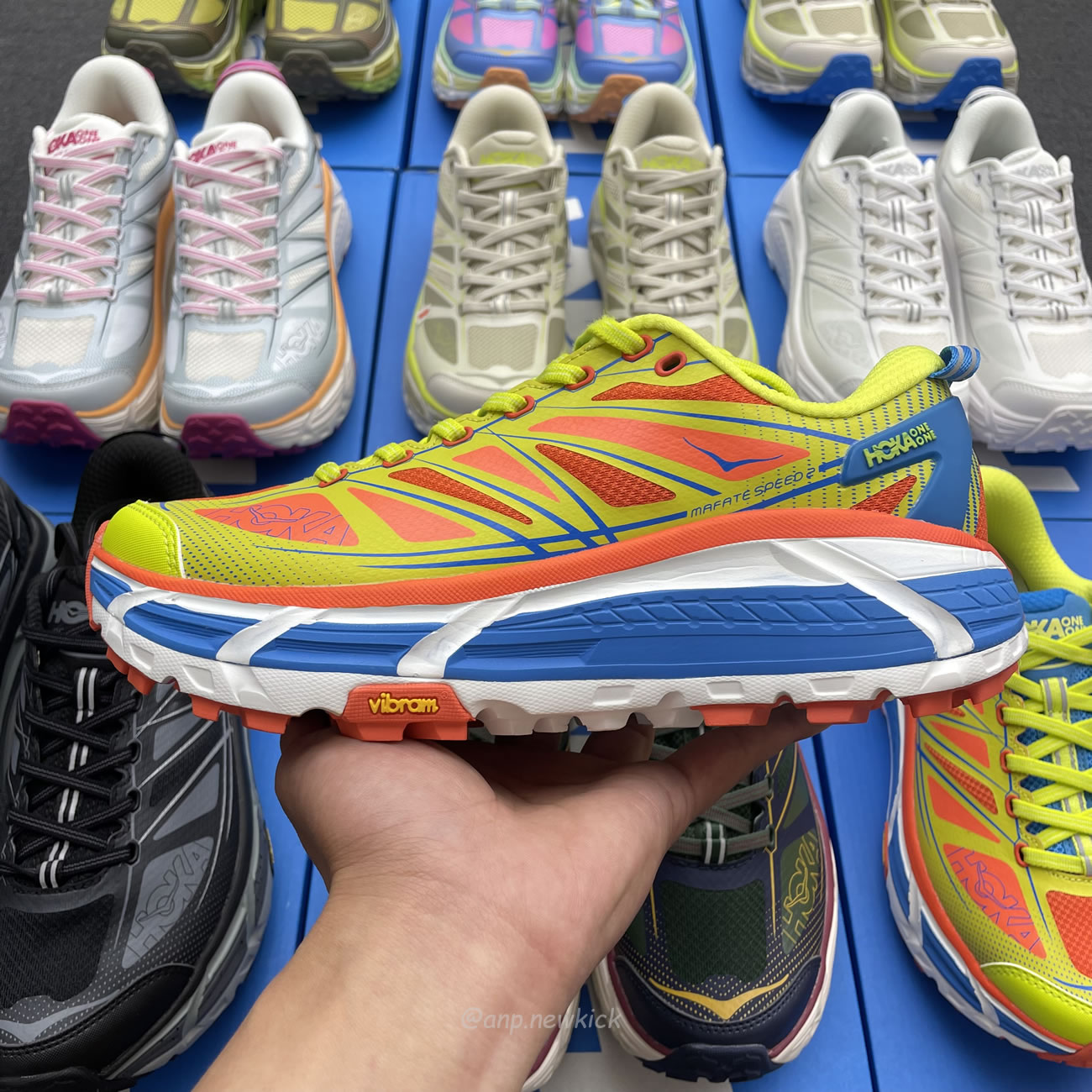 Hoka One One Mafate Speed 2 Black Castlerock 1126851 Bcstl (27) - www.newkick.vip