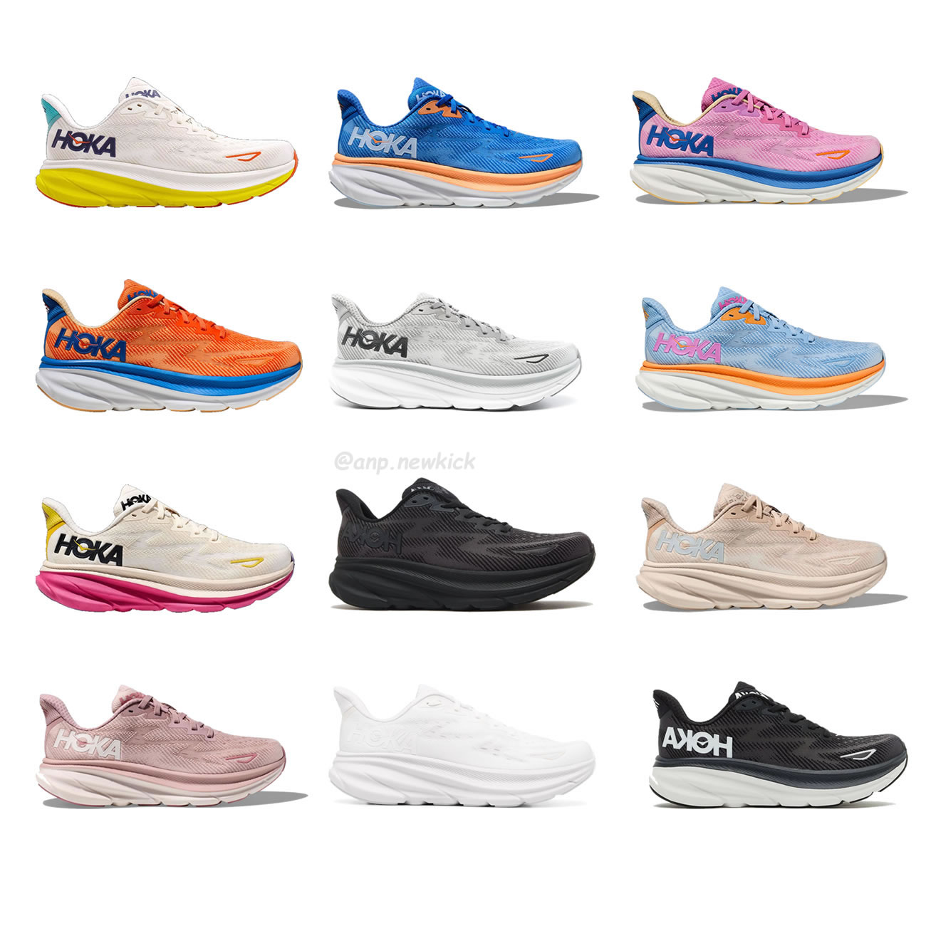 Hoka One One Clifton 9 White 1127895 Wwh (1) - www.newkick.vip