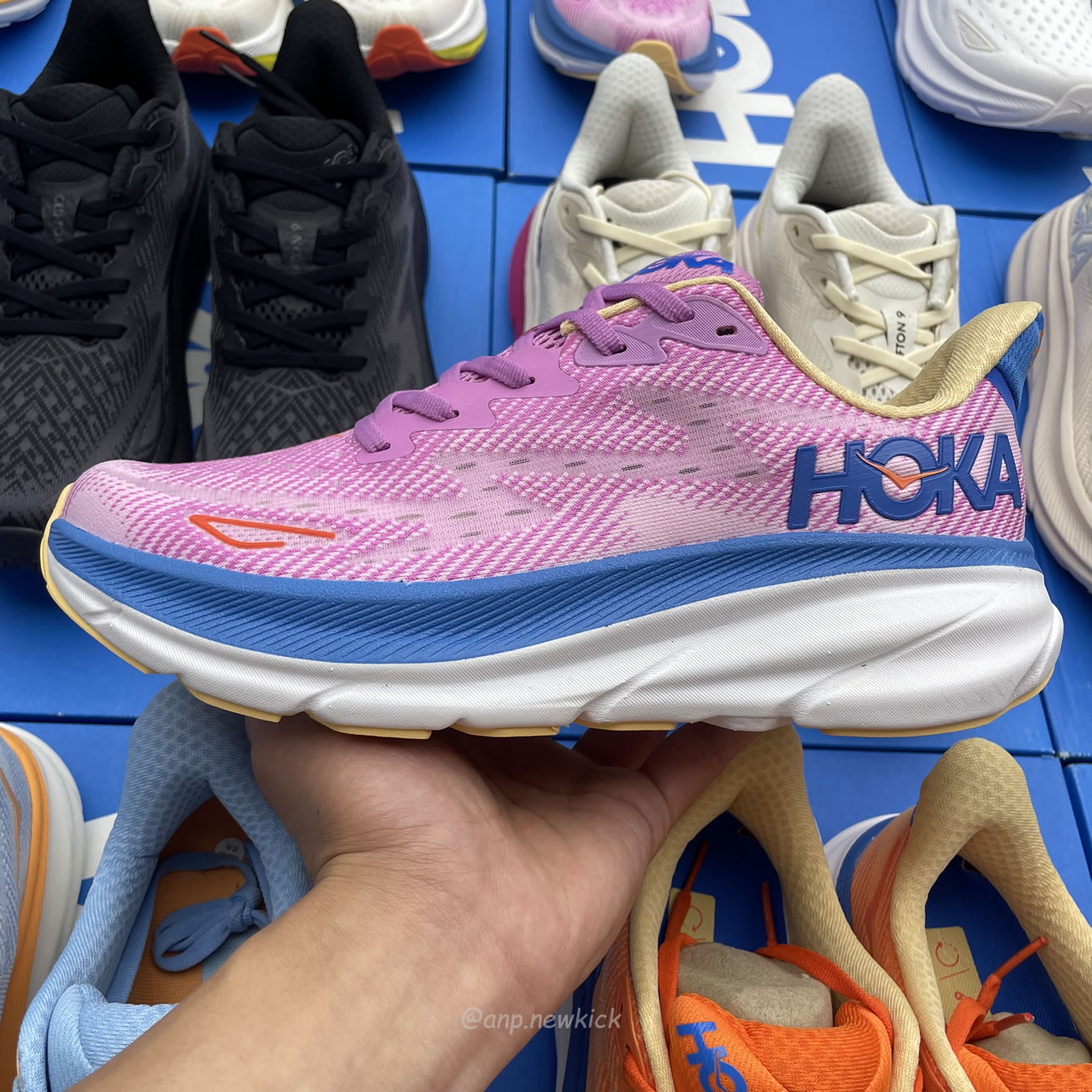 Hoka One One Clifton 9 White 1127895 Wwh (12) - www.newkick.vip