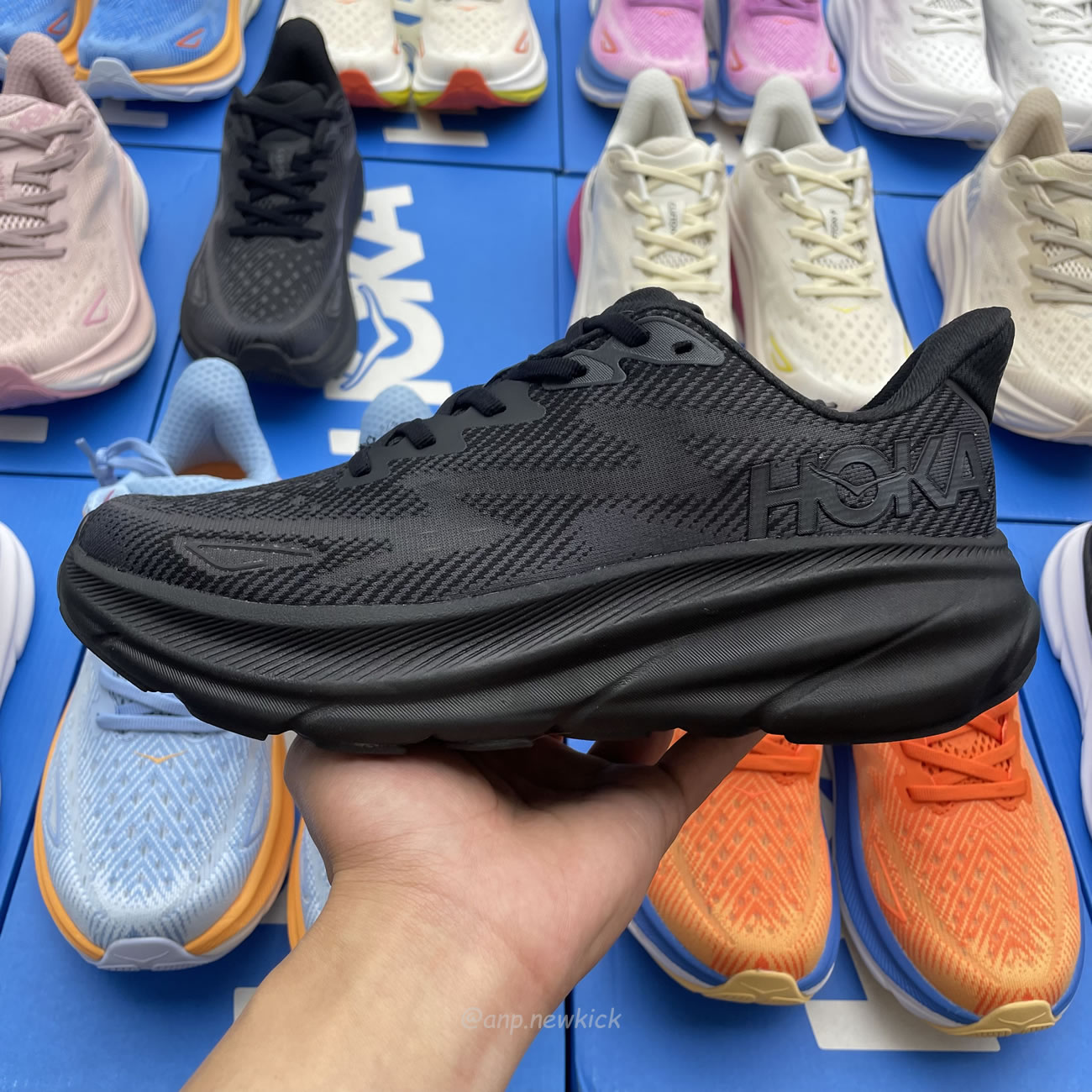 Hoka One One Clifton 9 White 1127895 Wwh (15) - www.newkick.vip