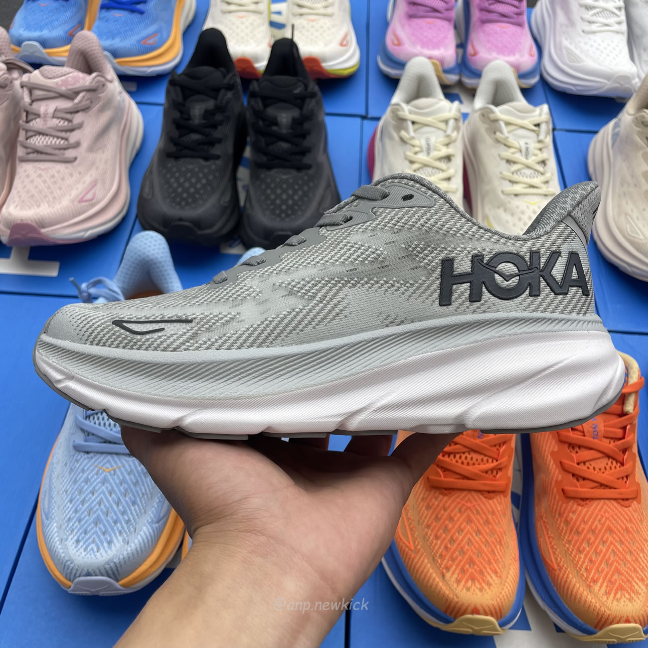 Hoka One One Clifton 9 White 1127895 Wwh (20) - www.newkick.vip