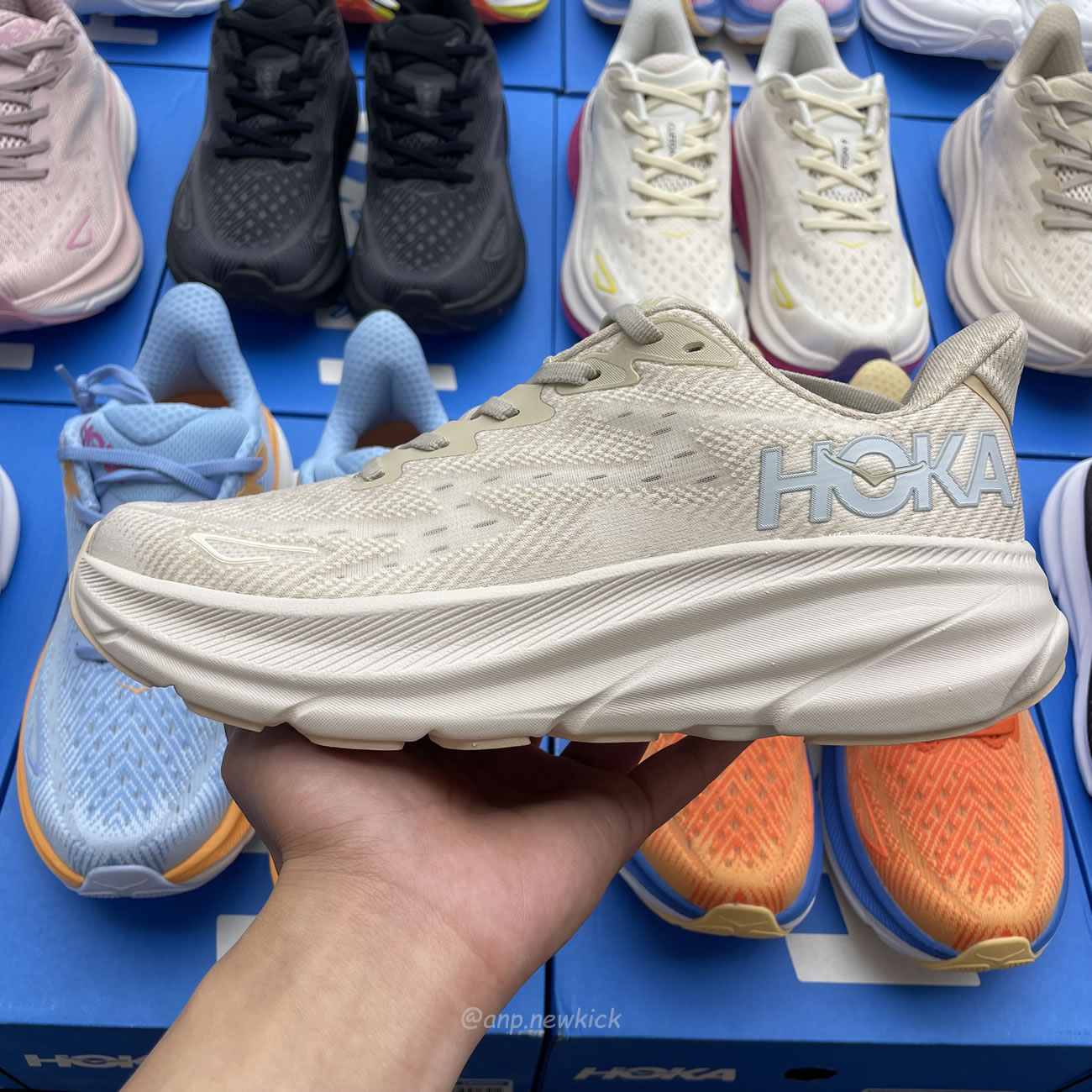 Hoka One One Clifton 9 White 1127895 Wwh (31) - www.newkick.vip