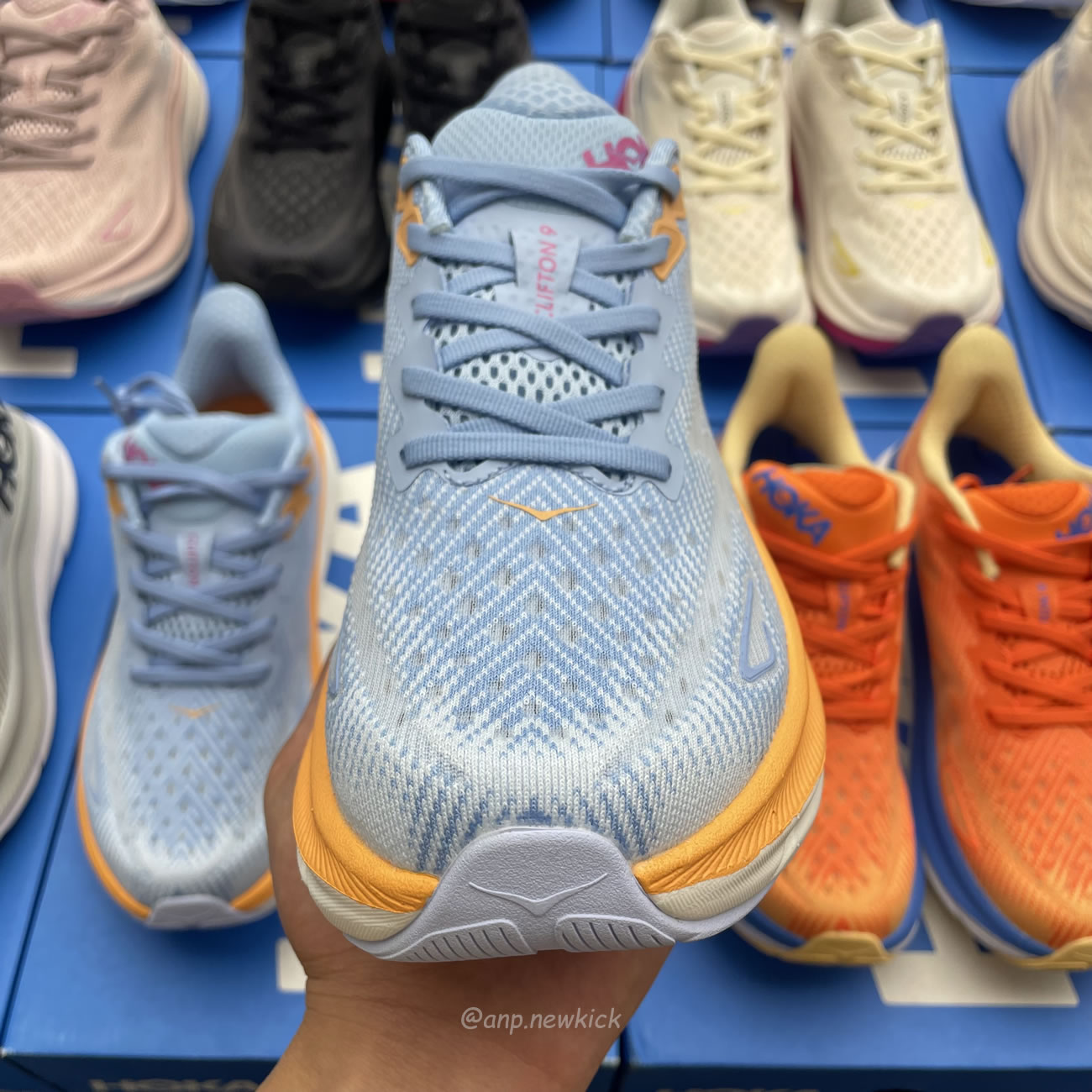 Hoka One One Clifton 9 White 1127895 Wwh (32) - www.newkick.vip