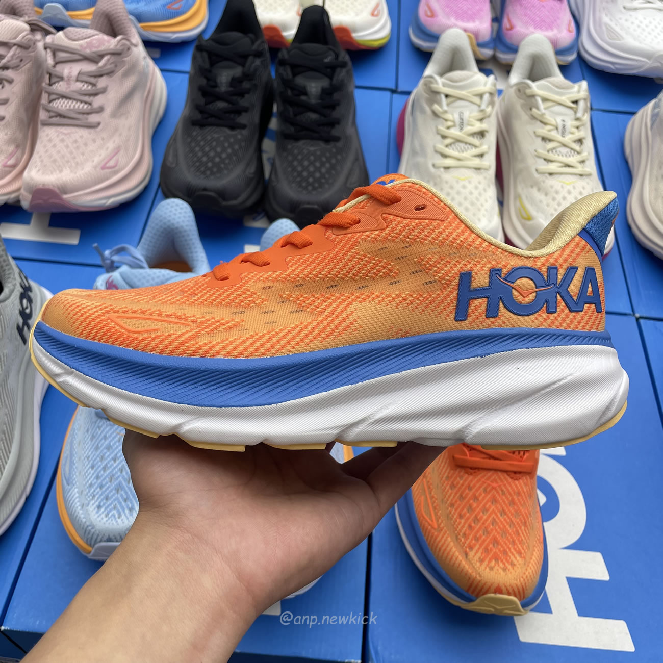 Hoka One One Clifton 9 White 1127895 Wwh (6) - www.newkick.vip