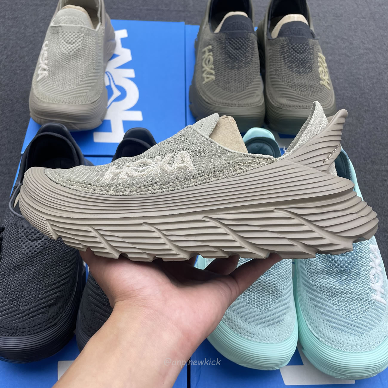 Hoka Restore Tc Dune Oxford Tan 1134532 Dotn (12) - www.newkick.vip