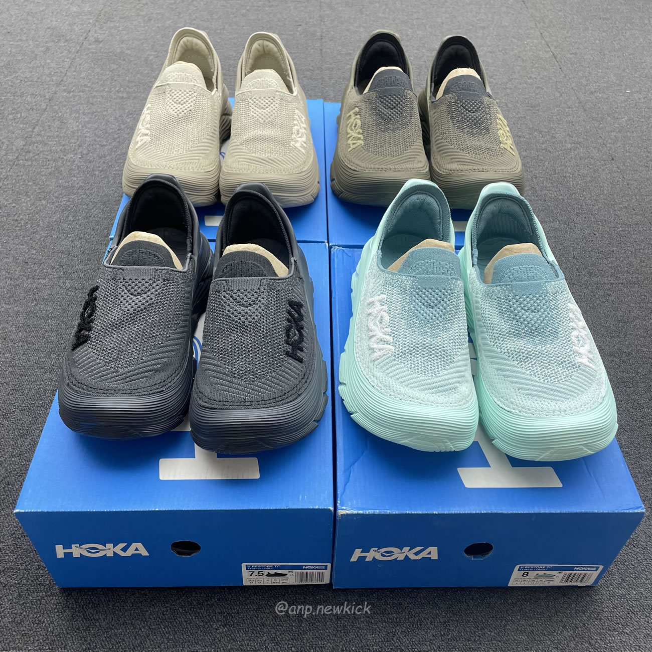 Hoka Restore Tc Dune Oxford Tan 1134532 Dotn (4) - www.newkick.vip