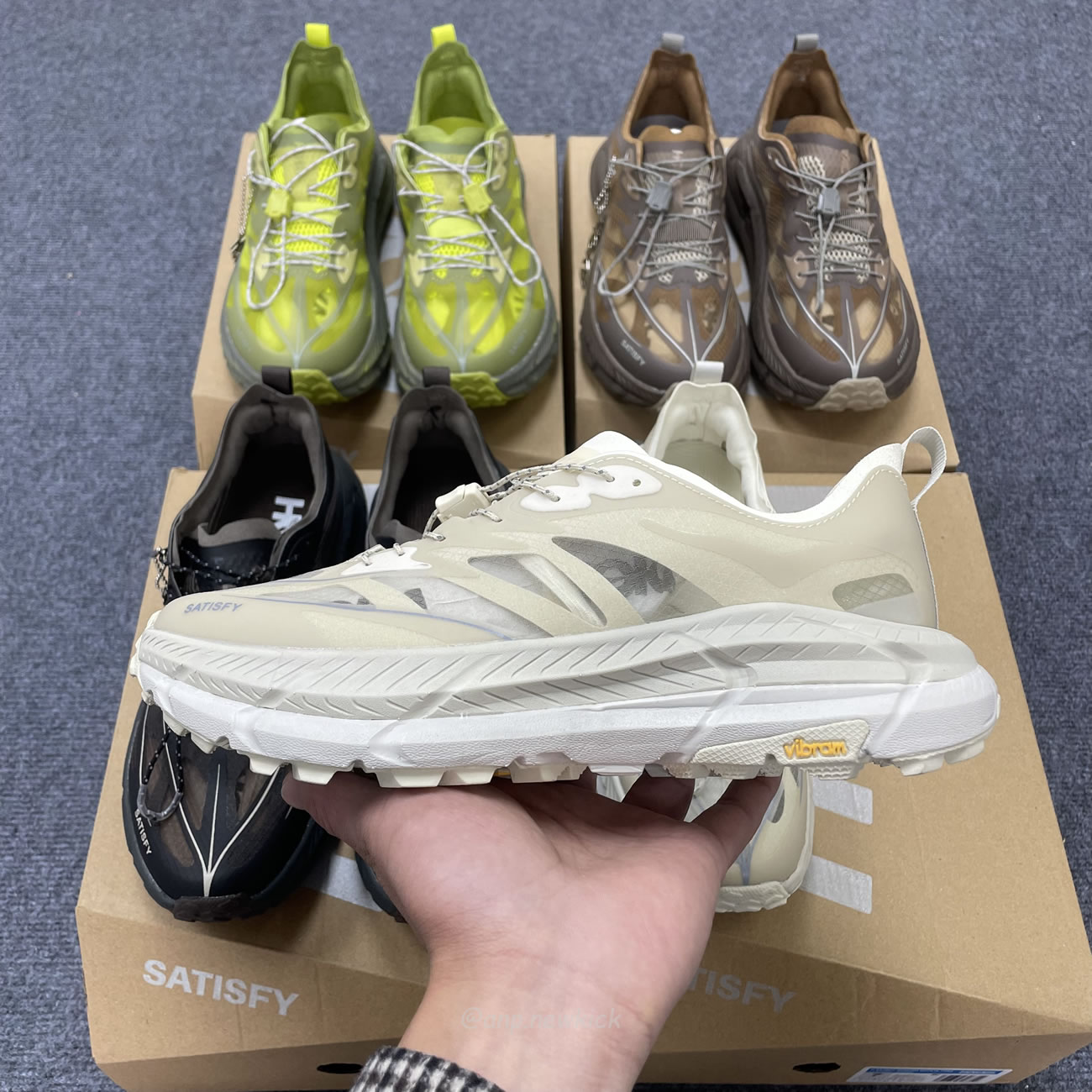 Hoka One One Mafate Speed 4 Lite Satisfy Bone Coffee Rubber Sulfur 1157050 Bone (5) - www.newkick.vip Hoka One One Mafate Speed 4 Lite Satisfy Bone Coffee Rubber Sulfur 1157050 Bone (5) - www.newkick.vip