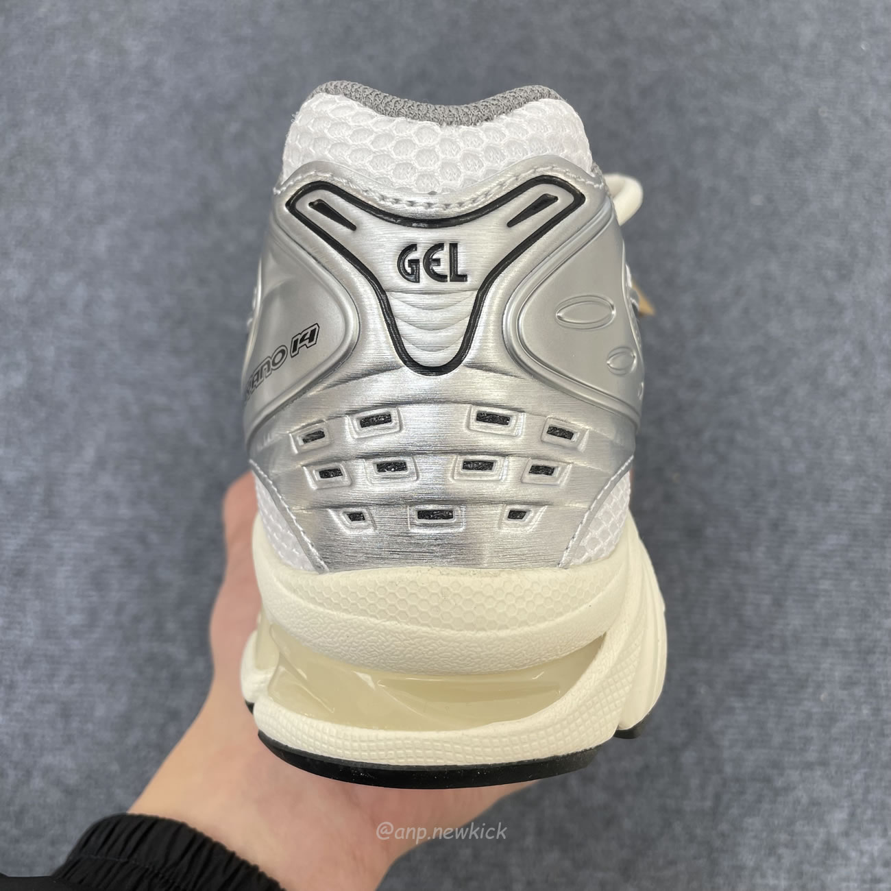 Asics Gel Kayano 14 Jjjjound Silber Schwarz 1201a457 101 (2) - www.newkick.vip