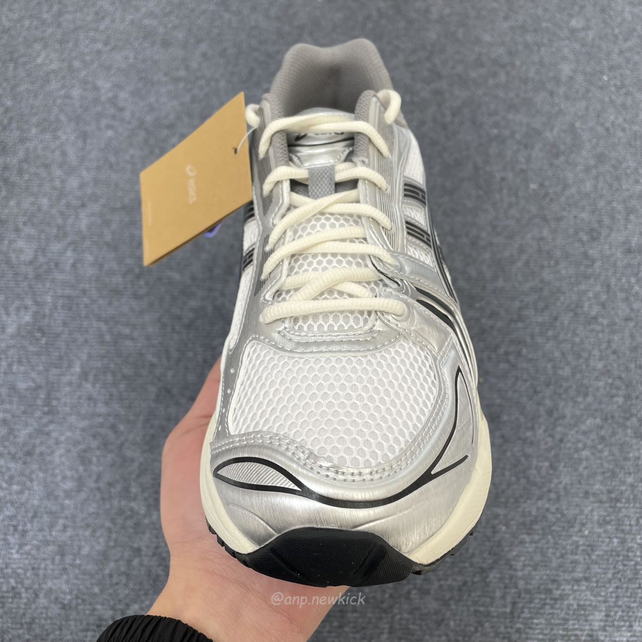 Asics Gel Kayano 14 Jjjjound Silber Schwarz 1201a457 101 (4) - www.newkick.vip