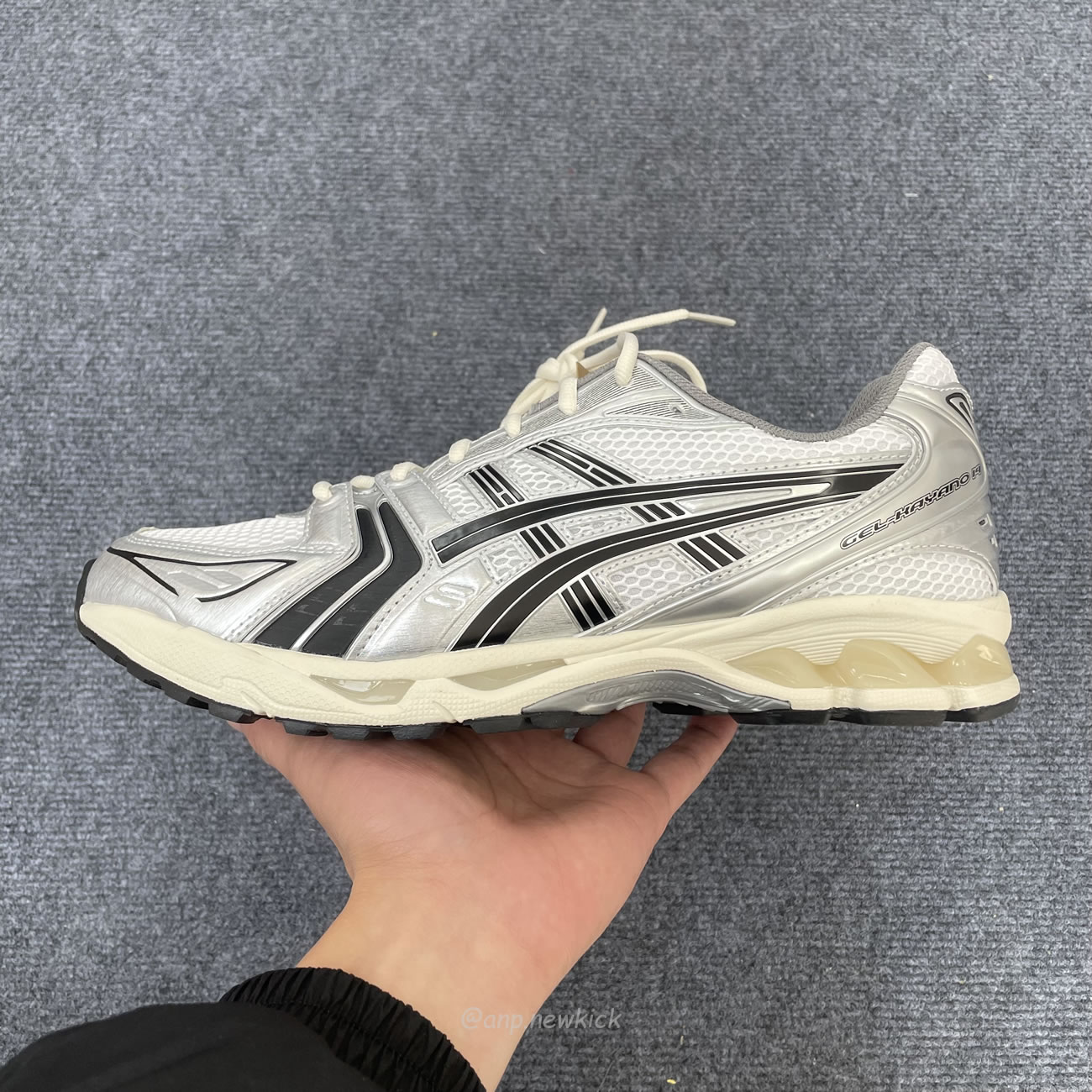 Asics Gel Kayano 14 Jjjjound Silber Schwarz 1201a457 101 (6) - www.newkick.vip