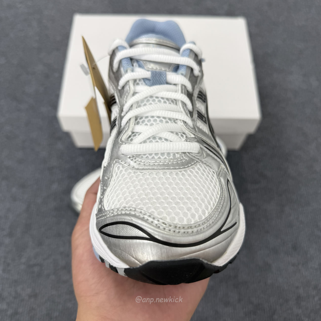 Asics Gel Kayano 14 Jjjjound White Blue 1203a961 101 (2) - www.newkick.vip