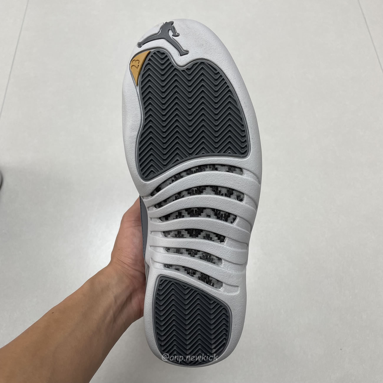 Air Jordan 12 Retro Dark Grey 130690 005 (9) - www.newkick.vip