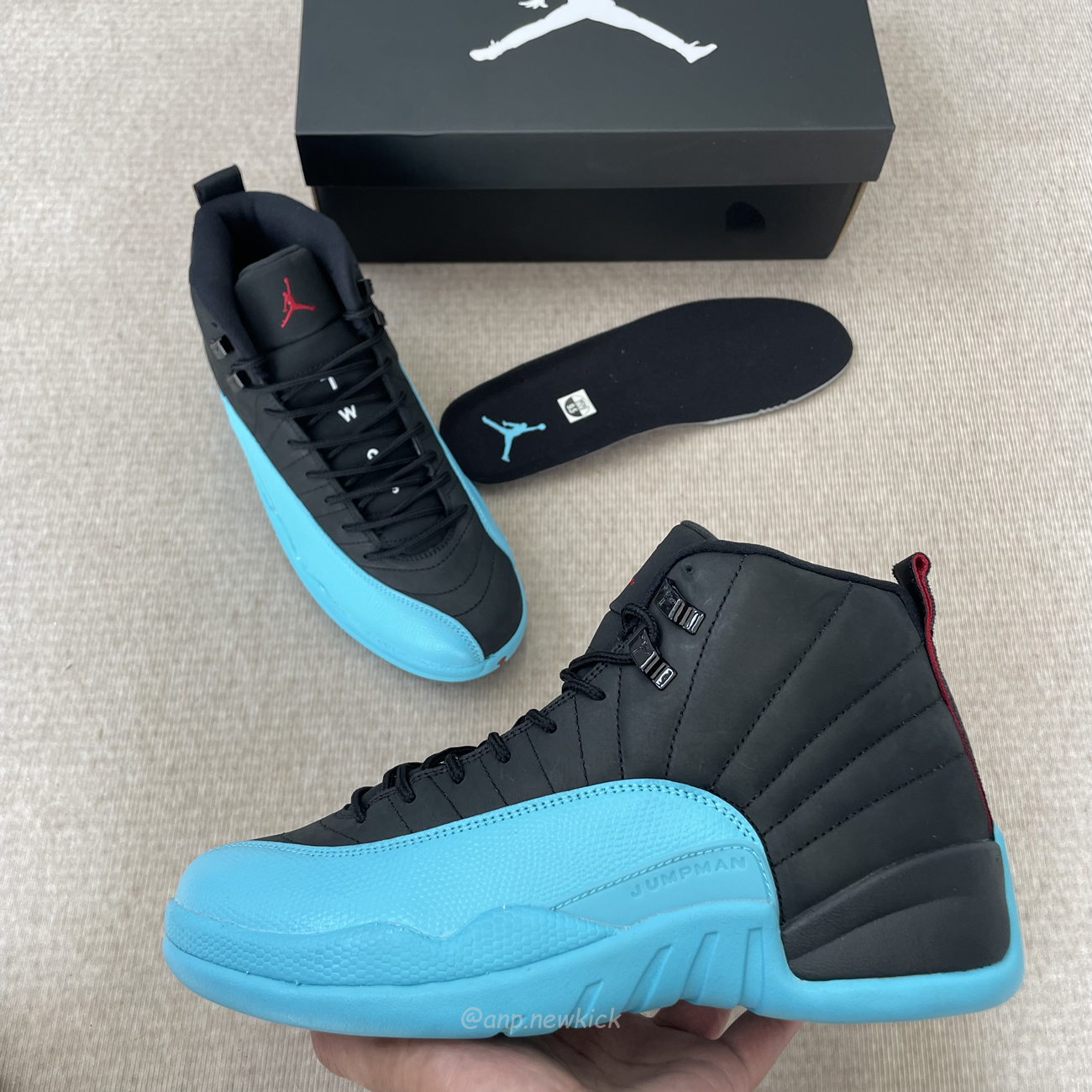 Air Jordan 12 Retro Gamma Blue 130690 027 (6) - www.newkick.vip