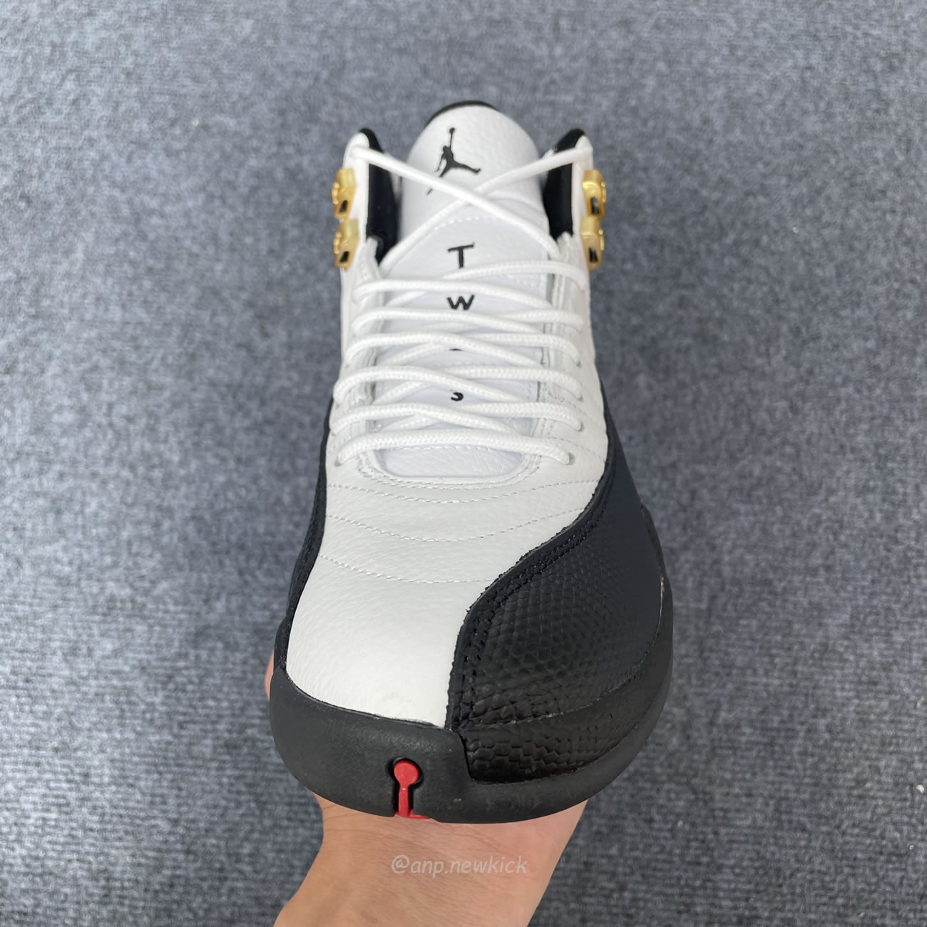 Air Jordan 12 Retro Taxi White Gold 130690 125 (10) - www.newkick.vip