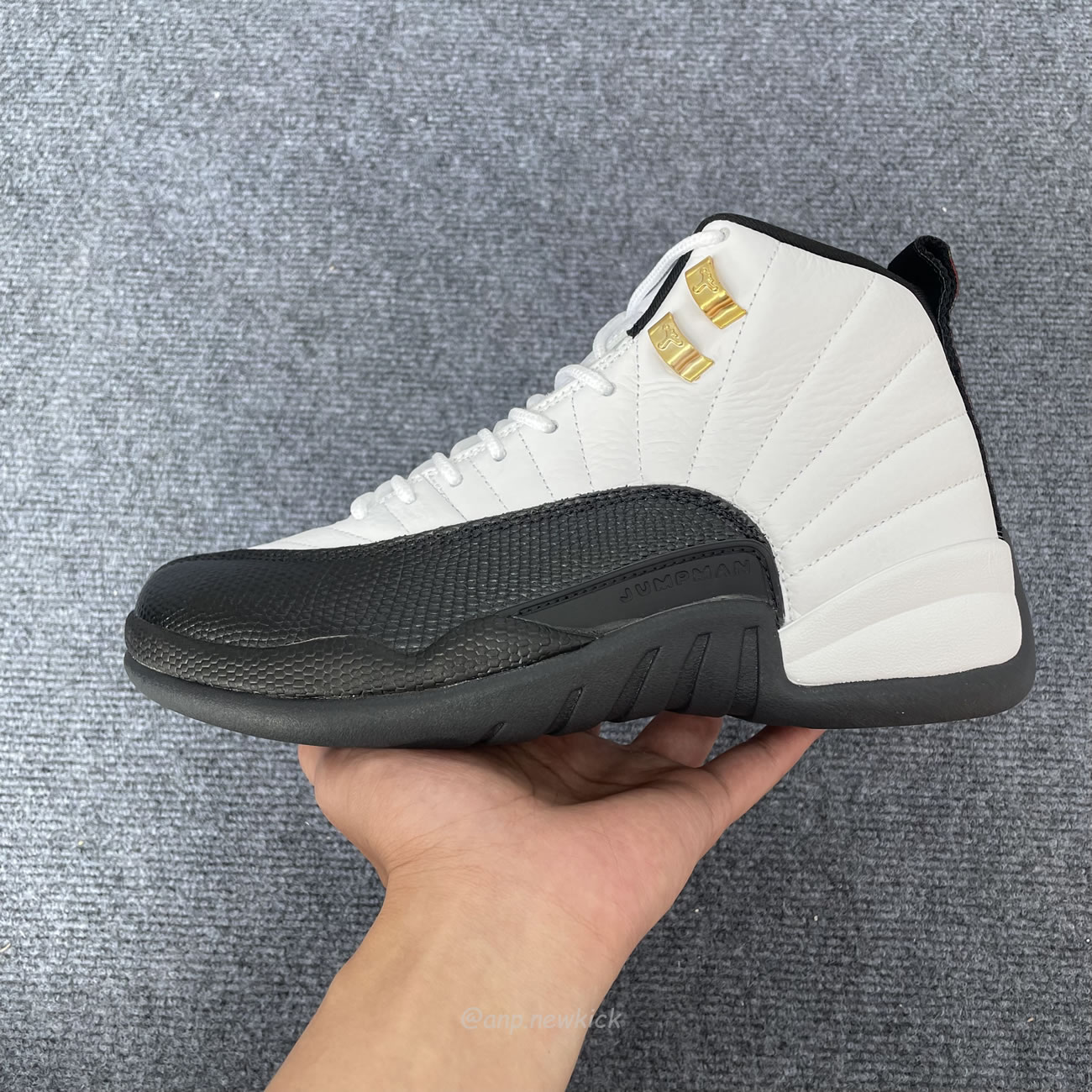 Air Jordan 12 Retro Taxi White Gold 130690 125 (11) - www.newkick.vip