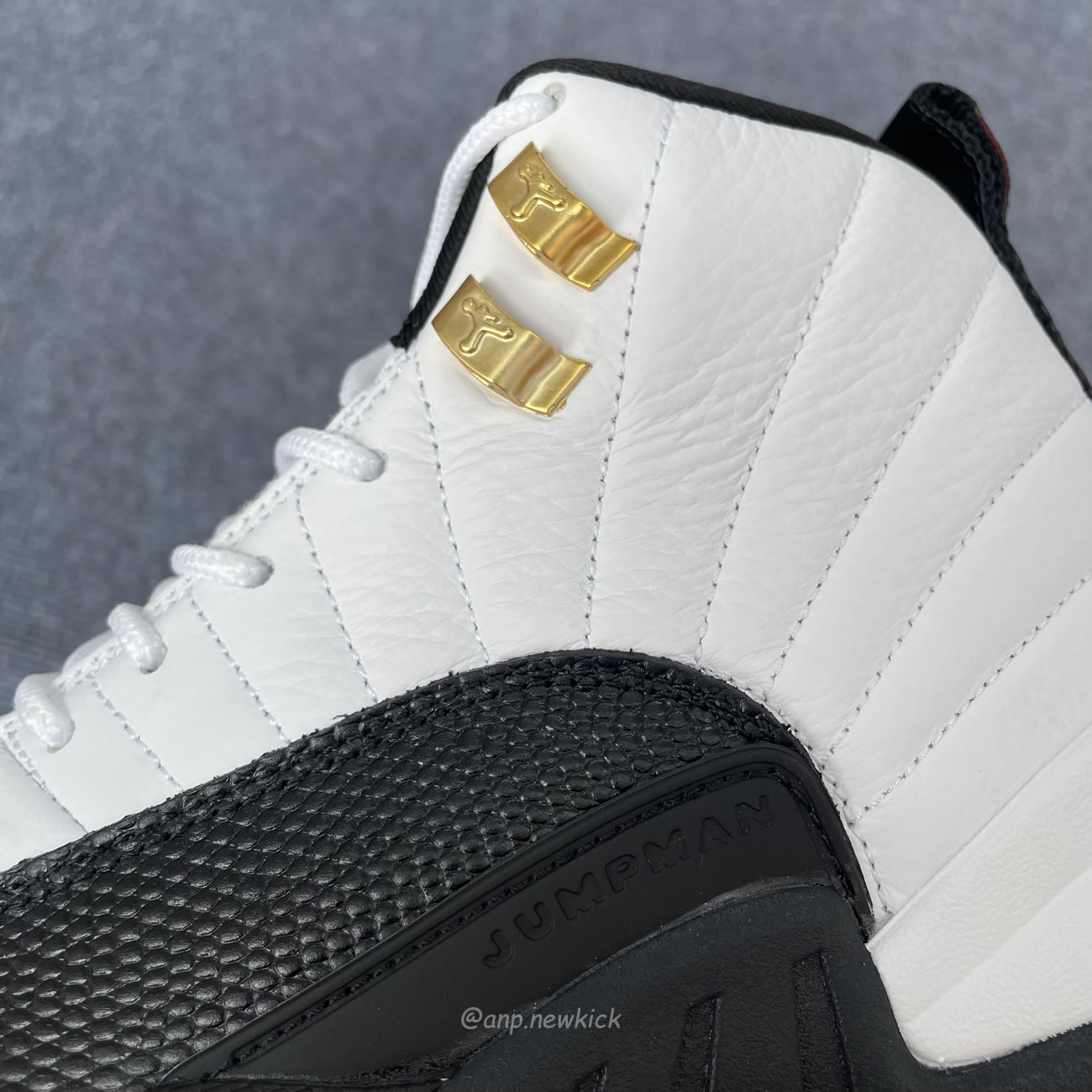 Air Jordan 12 Retro Taxi White Gold 130690 125 (12) - www.newkick.vip