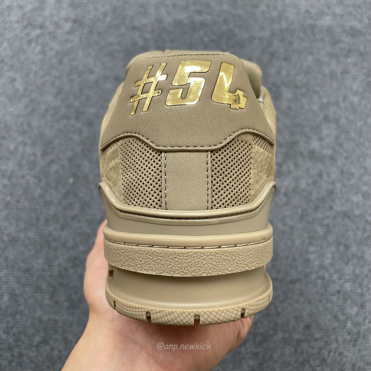 Louis Vuitton Lv Trainer Beige Raffia Mens Archlight 1a54h5 (4) - www.newkick.vip