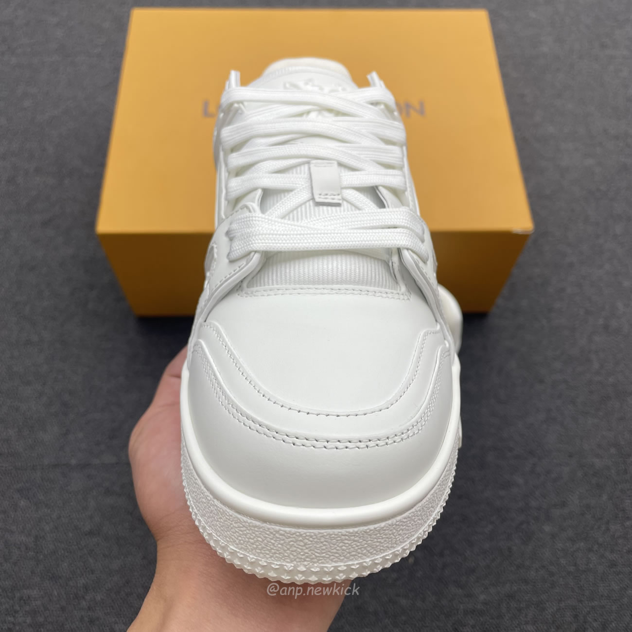 Louis Vuitton Lv Trainer Sneaker White 1a8wav (6) - www.newkick.vip