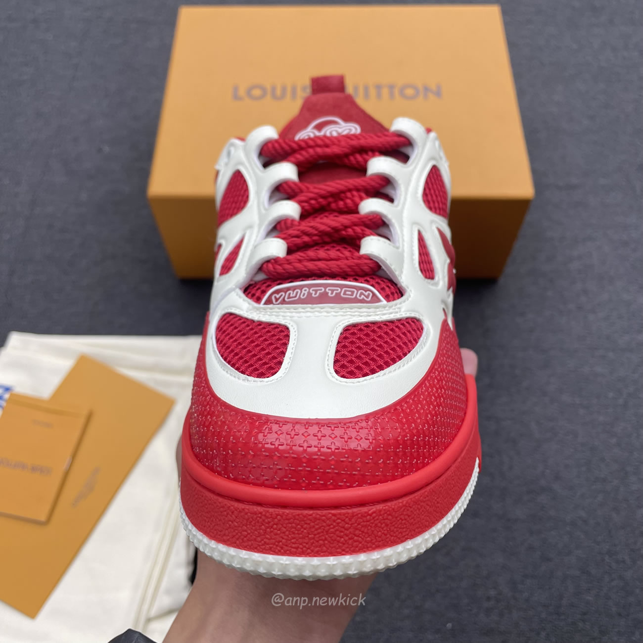 Louis Vuitton Lv Skate Sneaker Red White 1aars5 (5) - www.newkick.vip Louis Vuitton Lv Skate Sneaker Red White 1aars5 (5) - www.newkick.vip