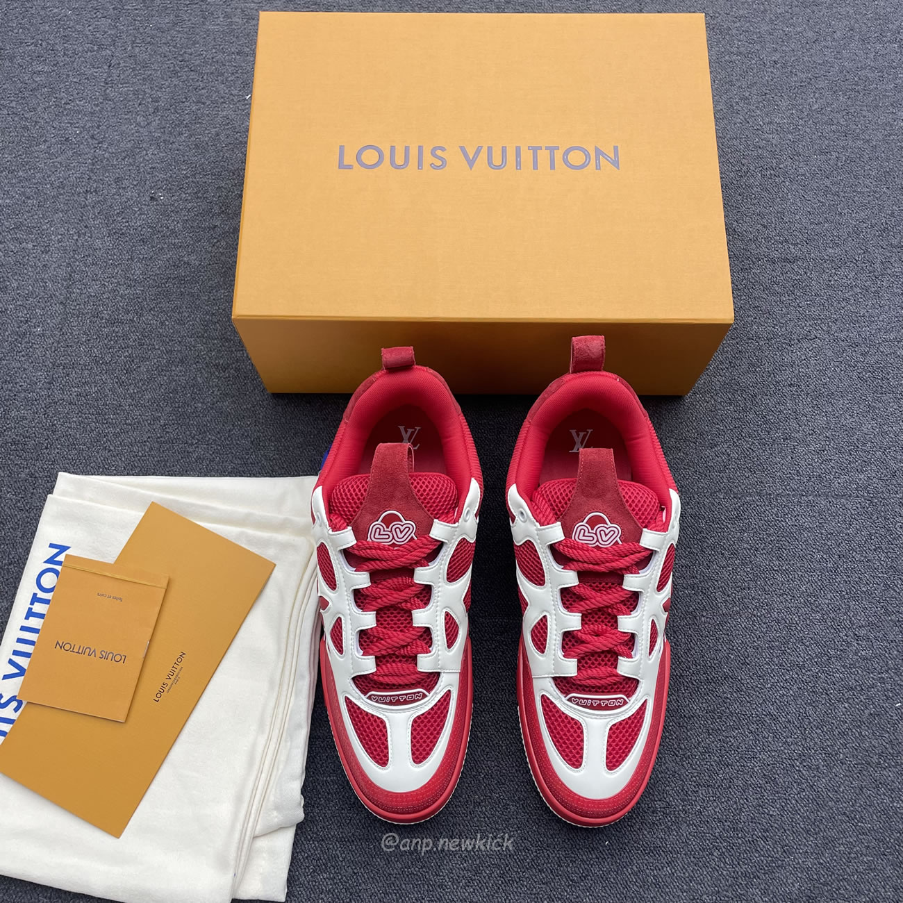 Louis Vuitton Lv Skate Sneaker Red White 1aars5 (7) - www.newkick.vip Louis Vuitton Lv Skate Sneaker Red White 1aars5 (7) - www.newkick.vip