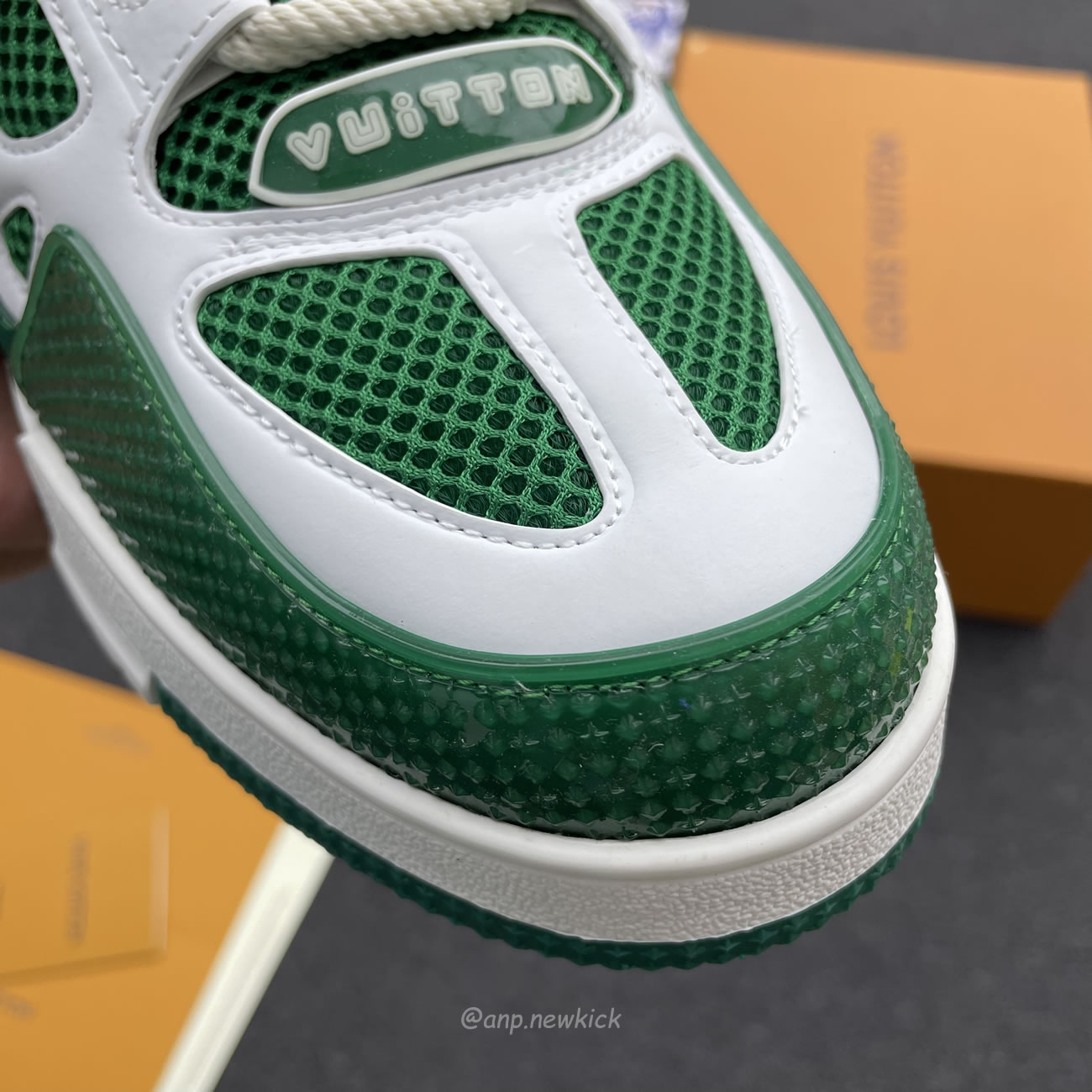 Louis Vuitton Lv Skate Sneaker Green White 1ac520 (9) - www.newkick.vip Louis Vuitton Lv Skate Sneaker Green White 1ac520 (9) - www.newkick.vip